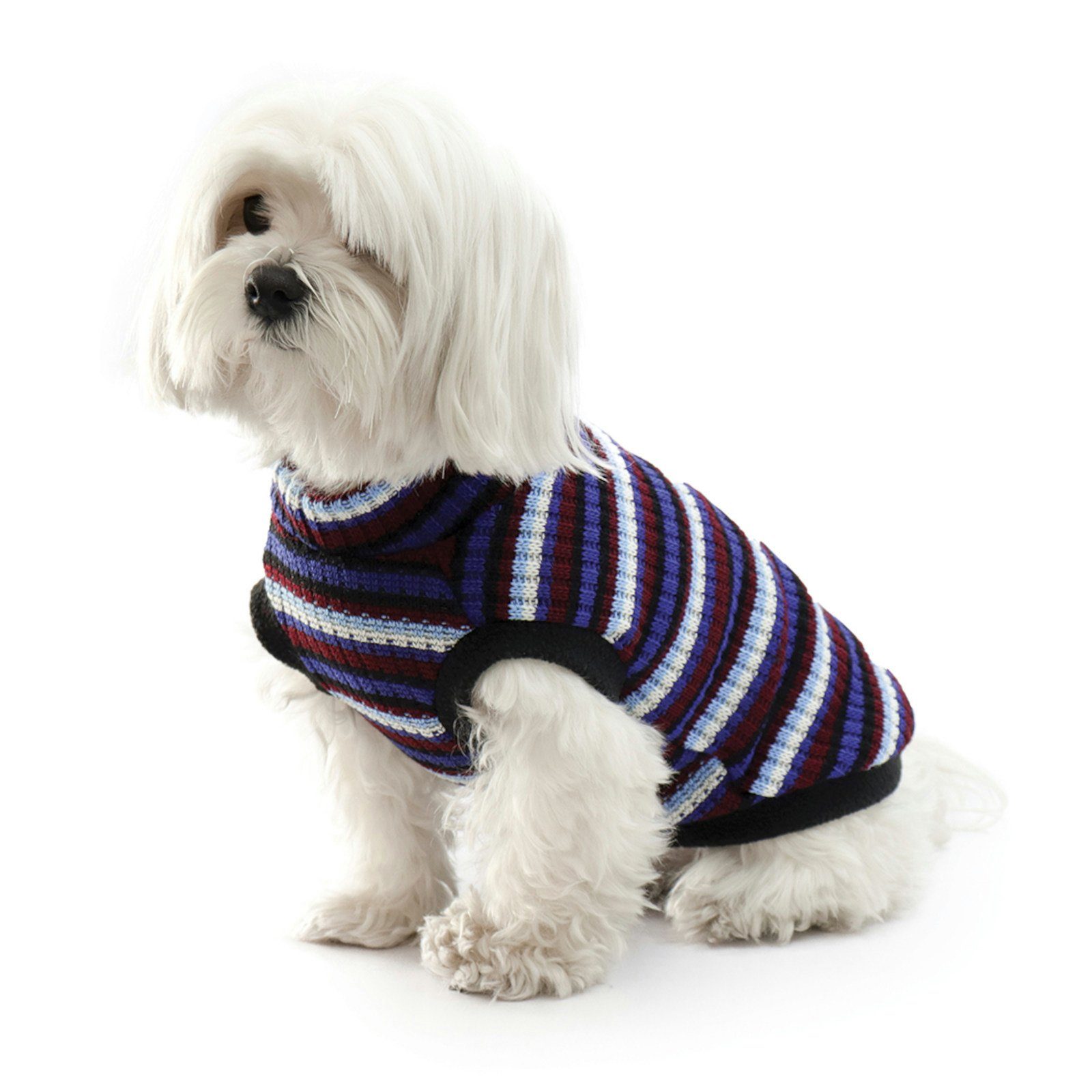 Hundepullover Hunde-Pullover mit Fleecekante, 33 cm