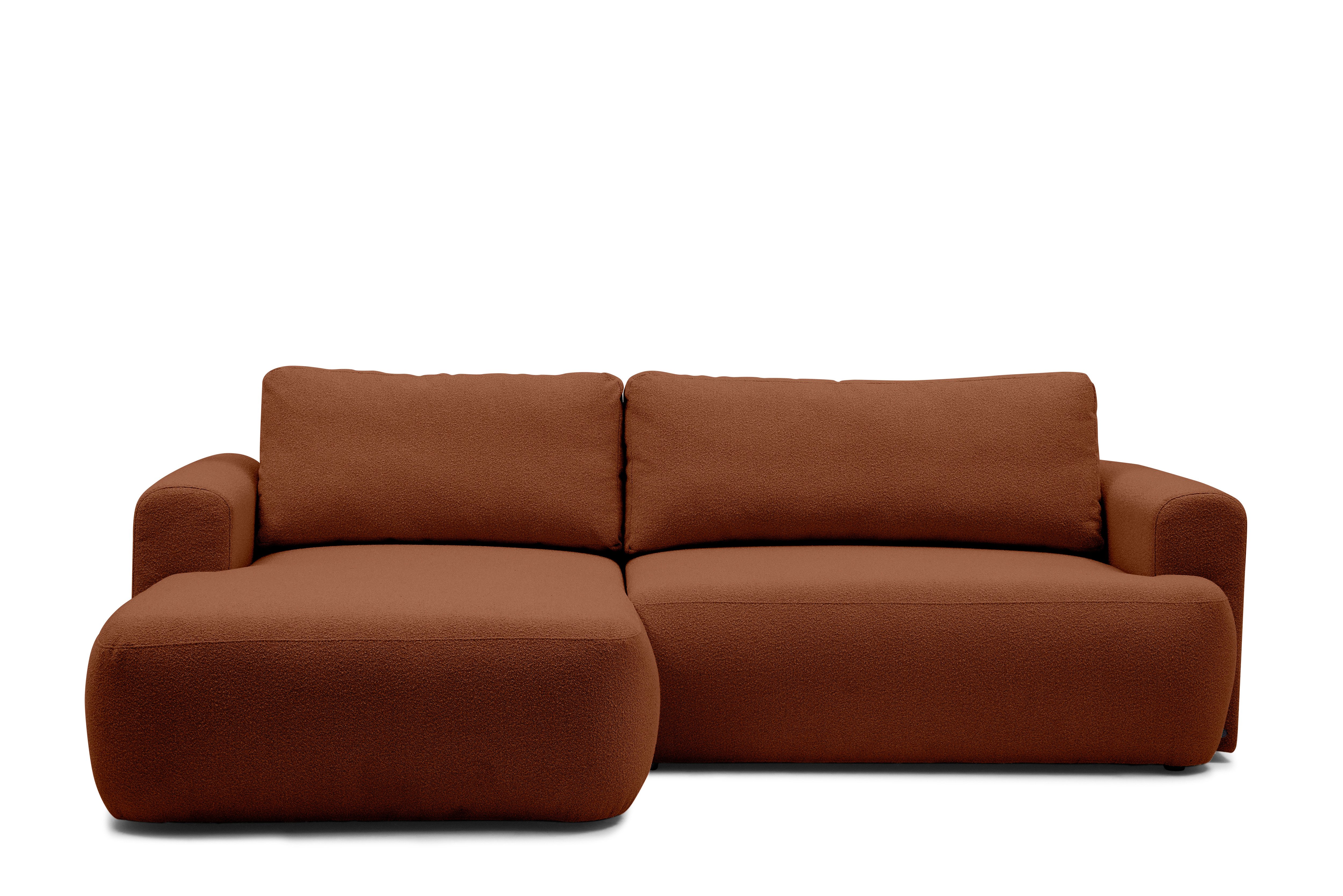 TOM TAILOR HOME Ecksofa SO SOFT SOFA – klare, organische Form und ausgewogener Sitzkomfort, 257 x 170 cm, im schönen Boucléstoff SLO