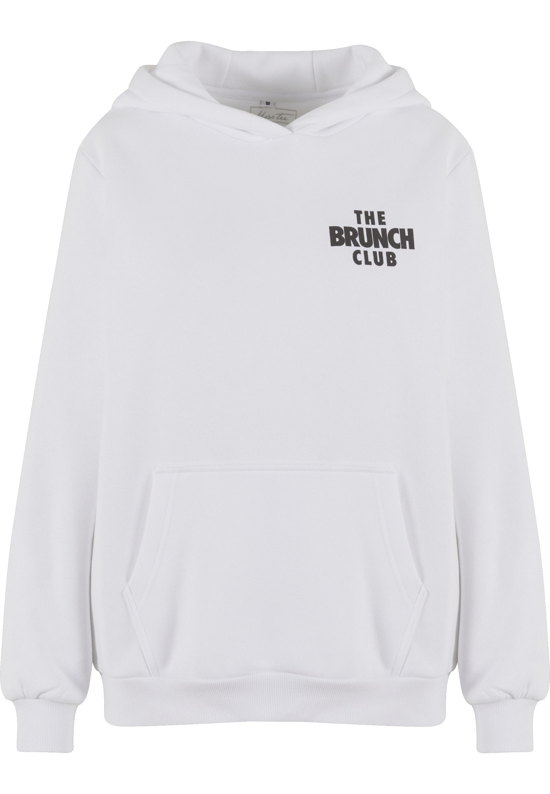 Miss Tee Kapuzensweatshirt Miss Tee The Brunch Club Ladies Fluffy Hoody