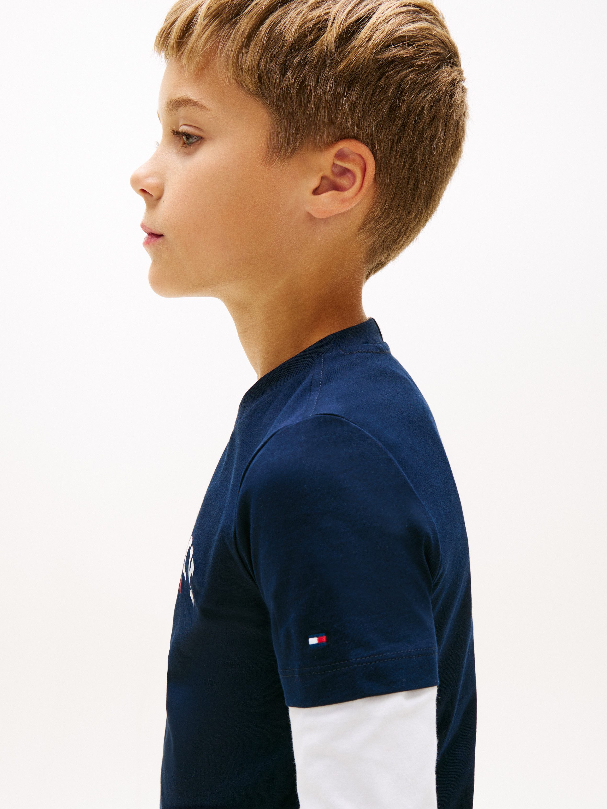 Tommy Hilfiger T-Shirt MONOGRAM GRAPHIC T-SHIRT Kinder bis 16 Jahre, Druck
