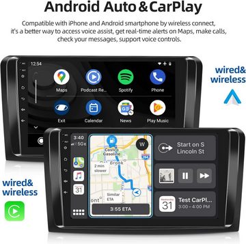 GABITECH für Mercedes Benz ML unf GL 9 zoll Android 12.0 Autoradio Carplay 4GB Einbau-Navigationsgerät
