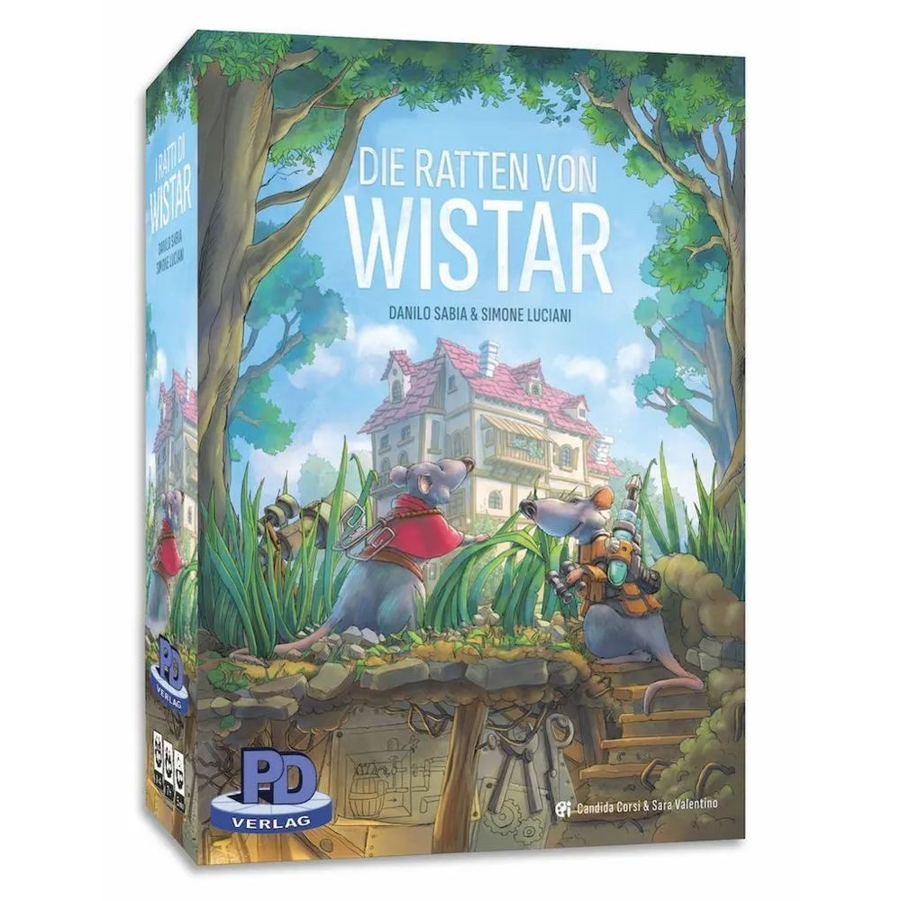 PD-Verlag Spiel Die Ratten von Wistar (deutsche Version)