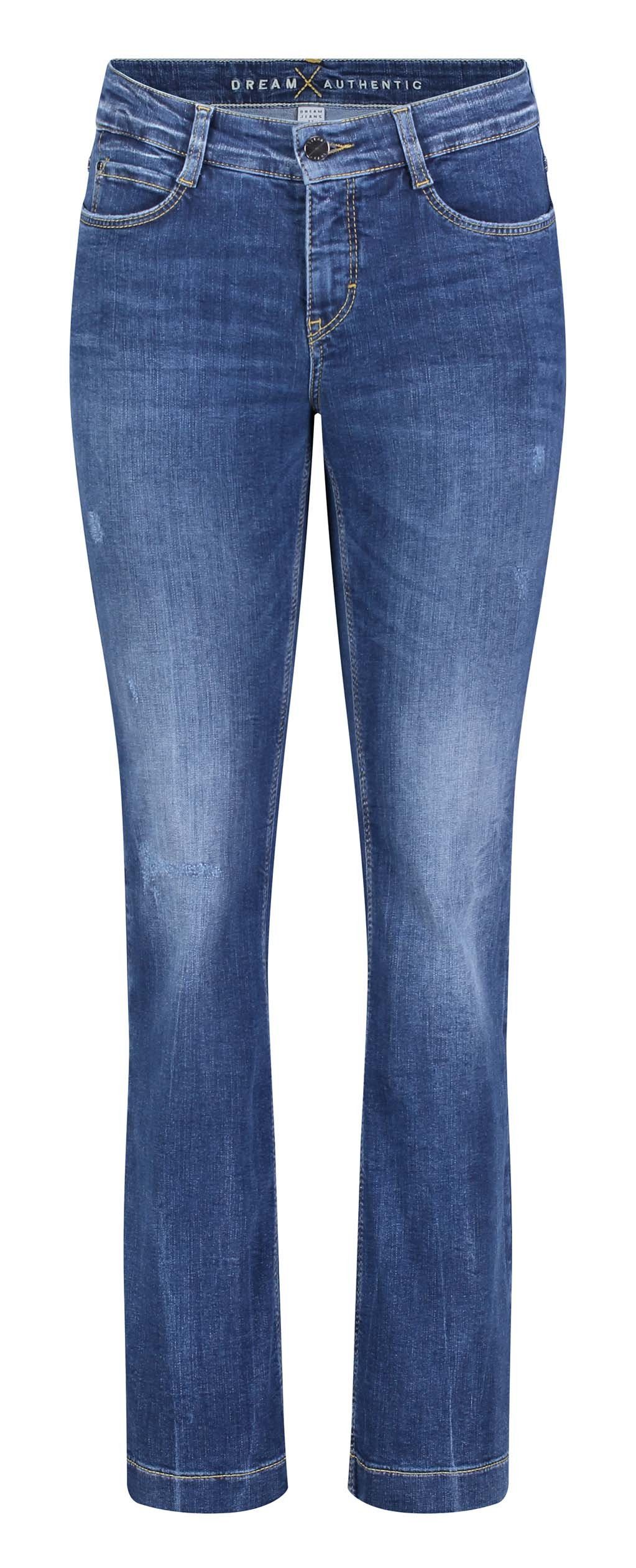 Damen Jeans MAC Stretch-Jeans MAC DREAM BOOT mid blue authentic wash 5429-90-035