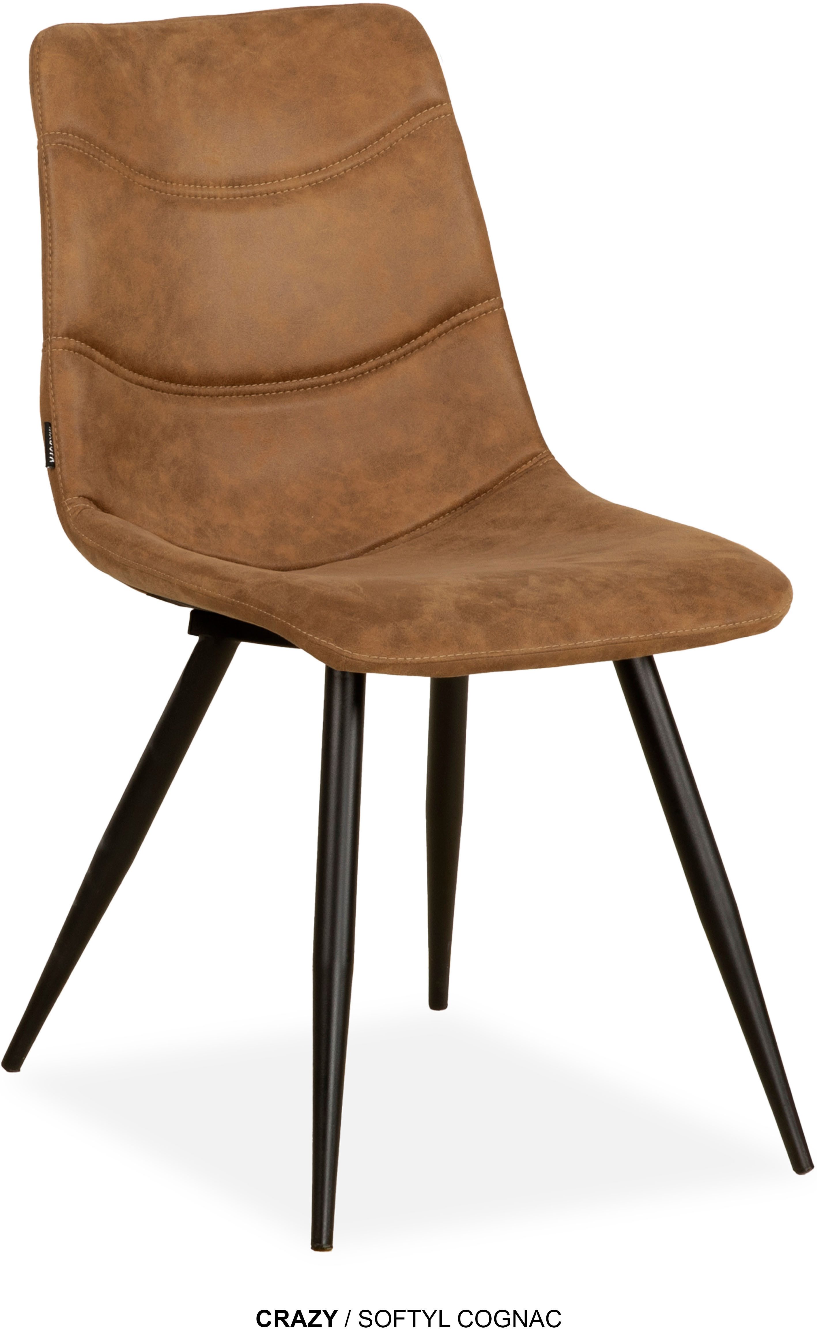 OMG Design Esszimmerstuhl Crazy (Set, 2 St), Esszimmerstuhl, pflegeleichter Bezug, mit Handgriff