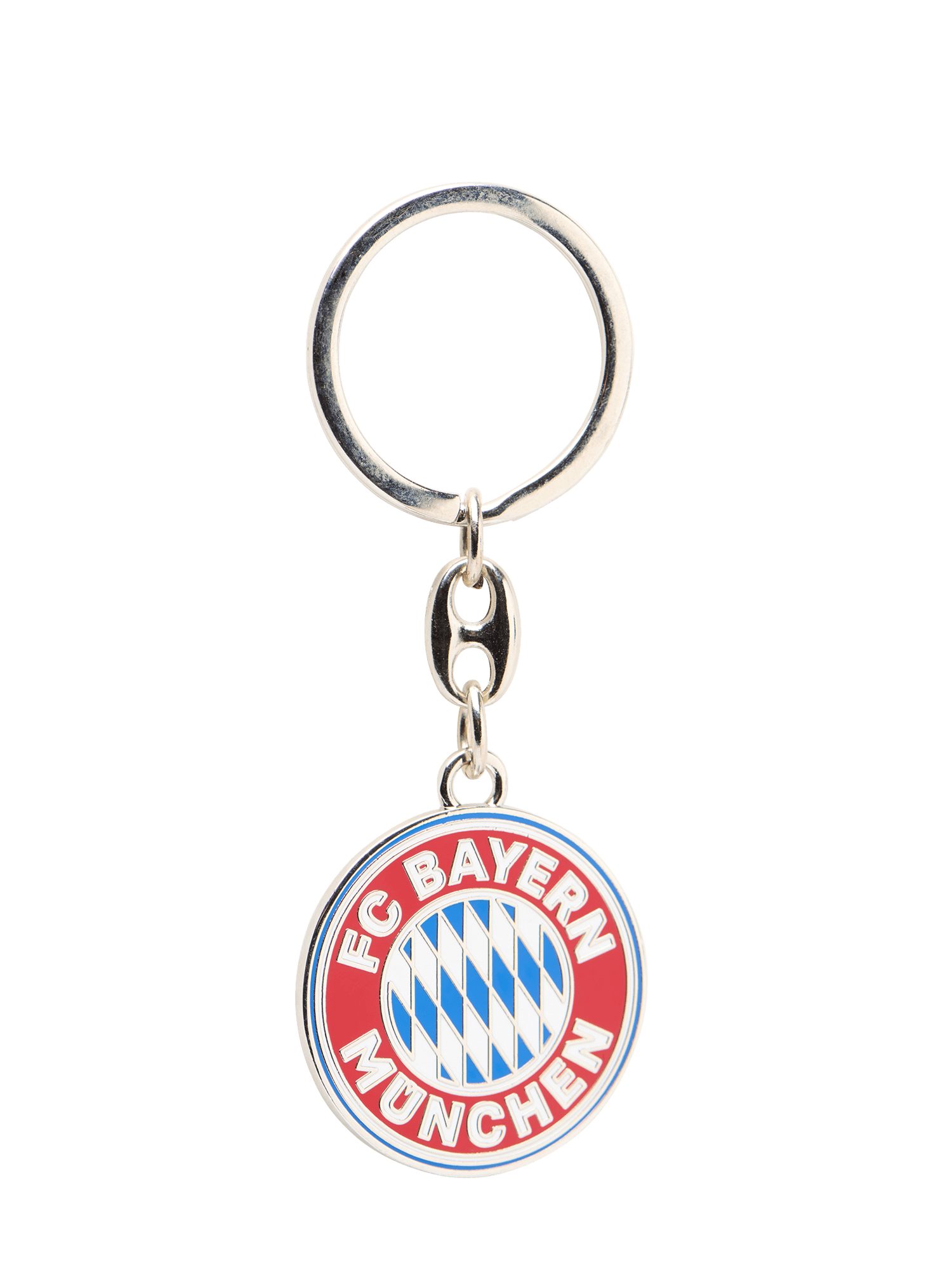 FC Bayern München Schlüsselanhänger FC Bayern München I Schlüsselanhänger Rekordmeister I Silber
