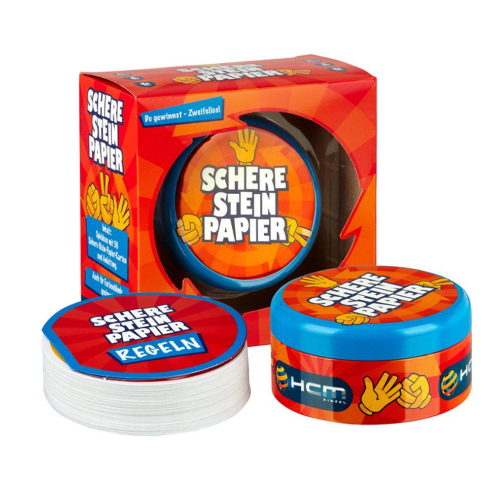 HCM KINZEL Spiel, Schere Stein Papier, EAN/ISBN 4018928551555