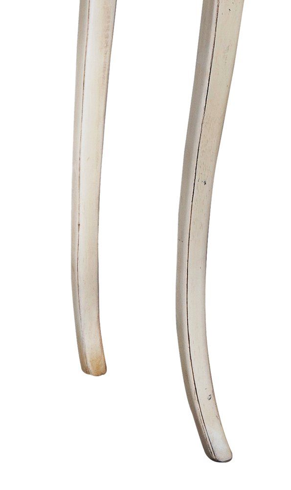 Kautschuk Stylefy Schublade, Limena (Beisteltisch, rechteckig, mit Massivholz, Landhausstil Konsolentisch Wohnzimmertisch), Beige aus
