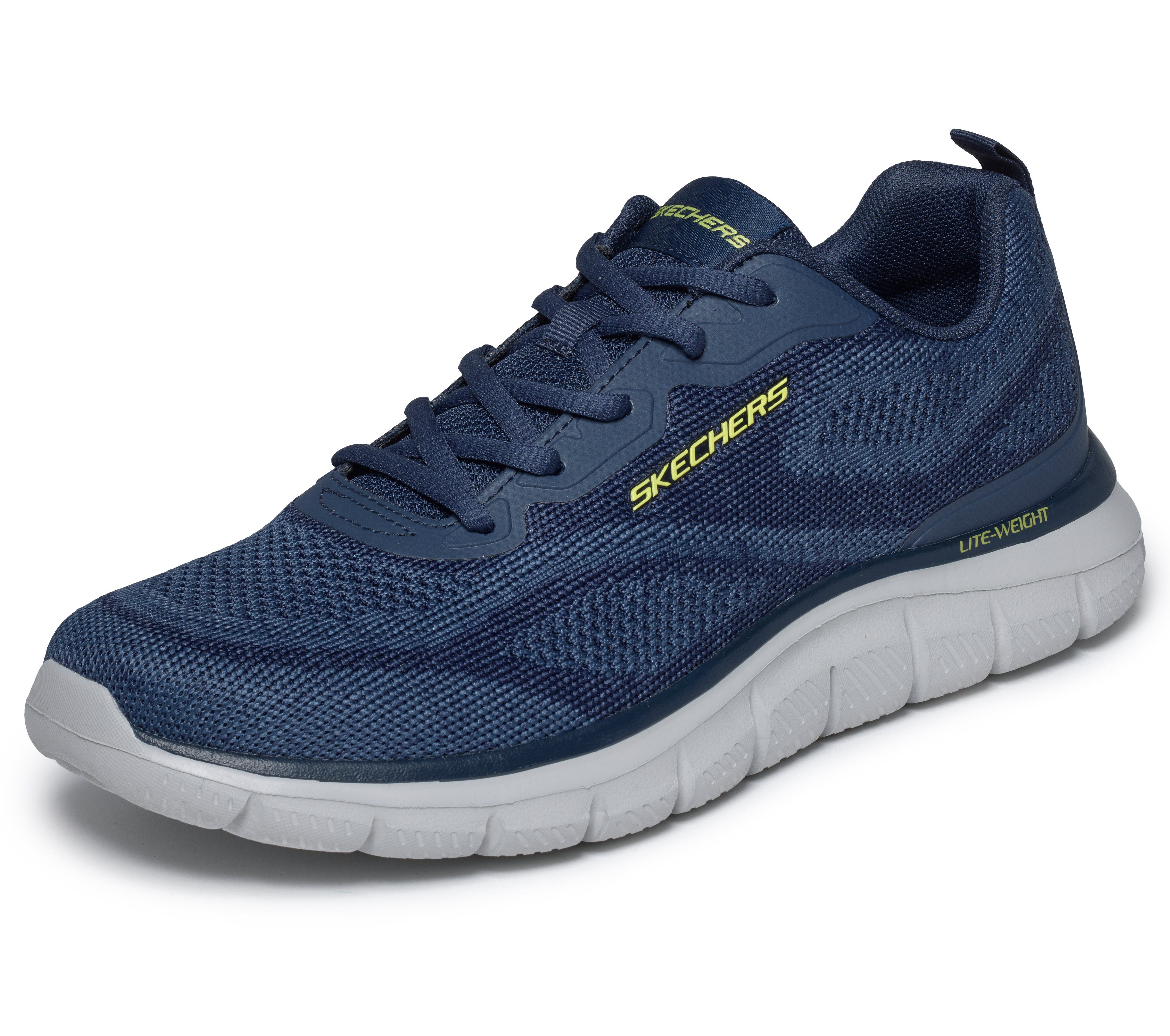 Skechers TRACK-POHLTER Sneaker Schnürschuh, Freizeitsneaker, maschinenwaschbar, Leichtgewicht