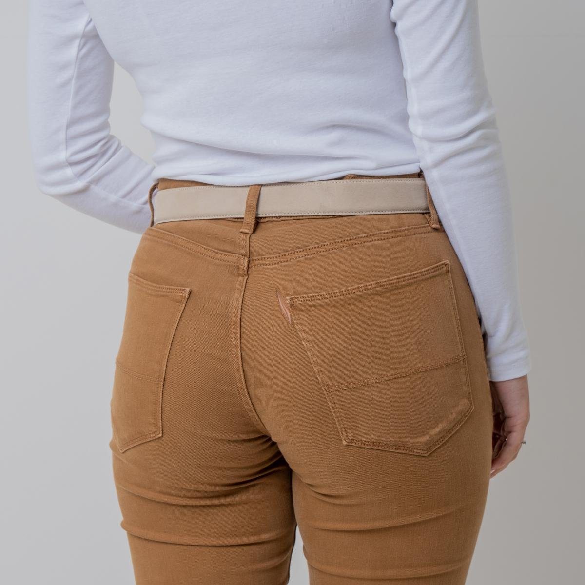 BELTINGER Ledergürtel Damen-Gürtel aus Veloursleder 3,5 cm - Velour-Ledergürtel für Damen 35 (1-St) – Bild 3 von 4