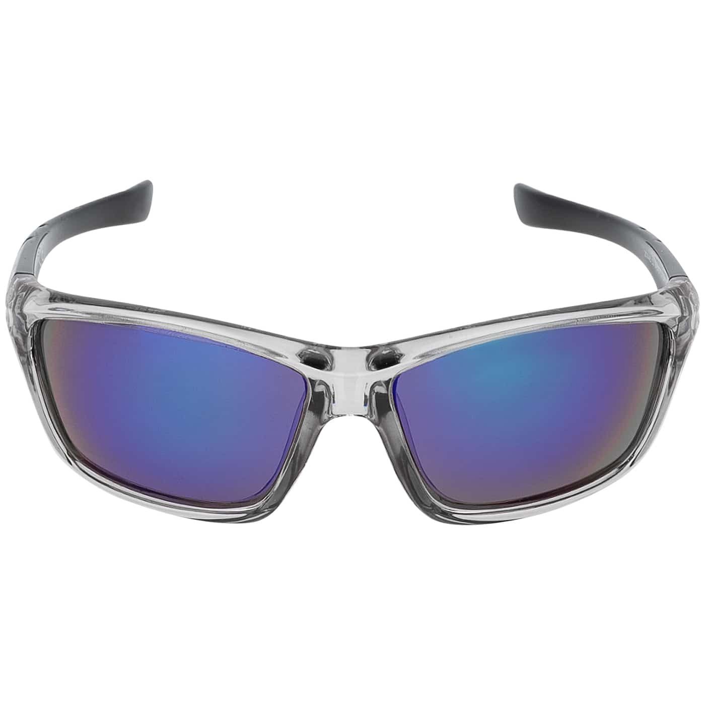 (1-St), Eyewear grün-blauen Moderne Sportbrille Damen oder Linsen BEZLIT mit gelb-rot schwarz, Designer blau, Sonnenbrille,