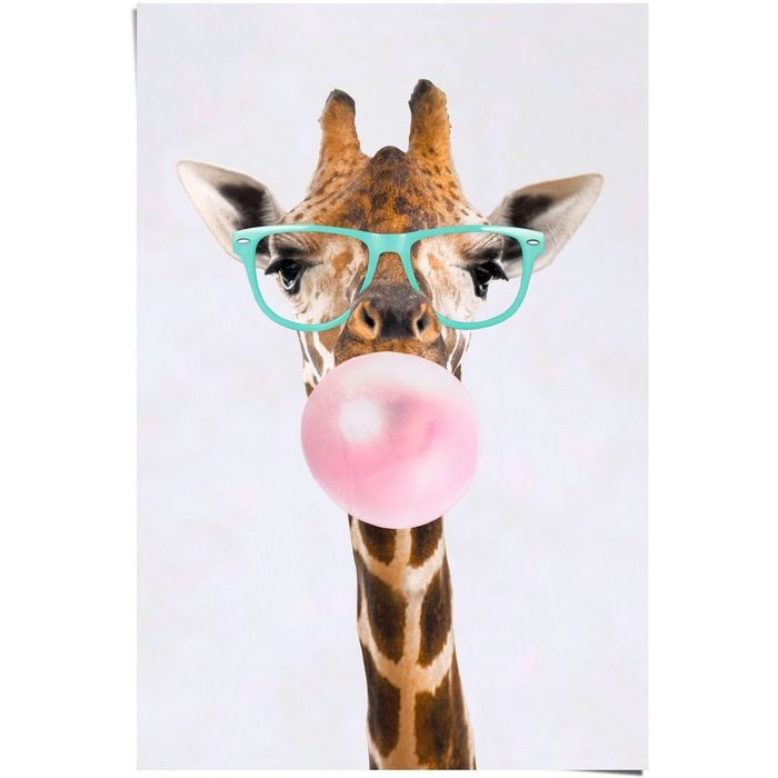 Reinders! Poster Poster Funky Giraffe Giraffen (1 St)