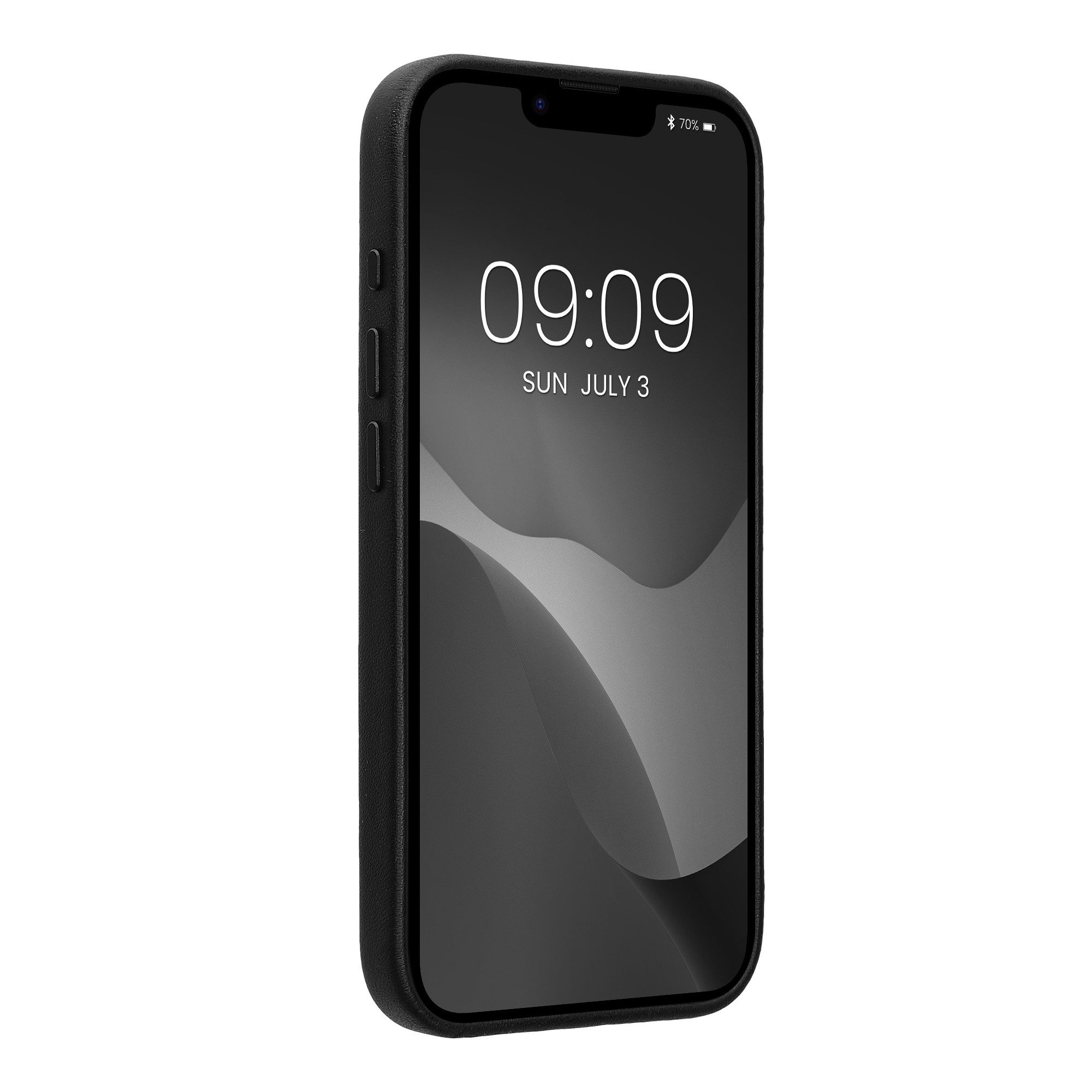 kalibri Handyhülle Hülle für Apple iPhone 17e / iPhone 16e, Leder Handy Cover Case - Hardcover Schutzhülle