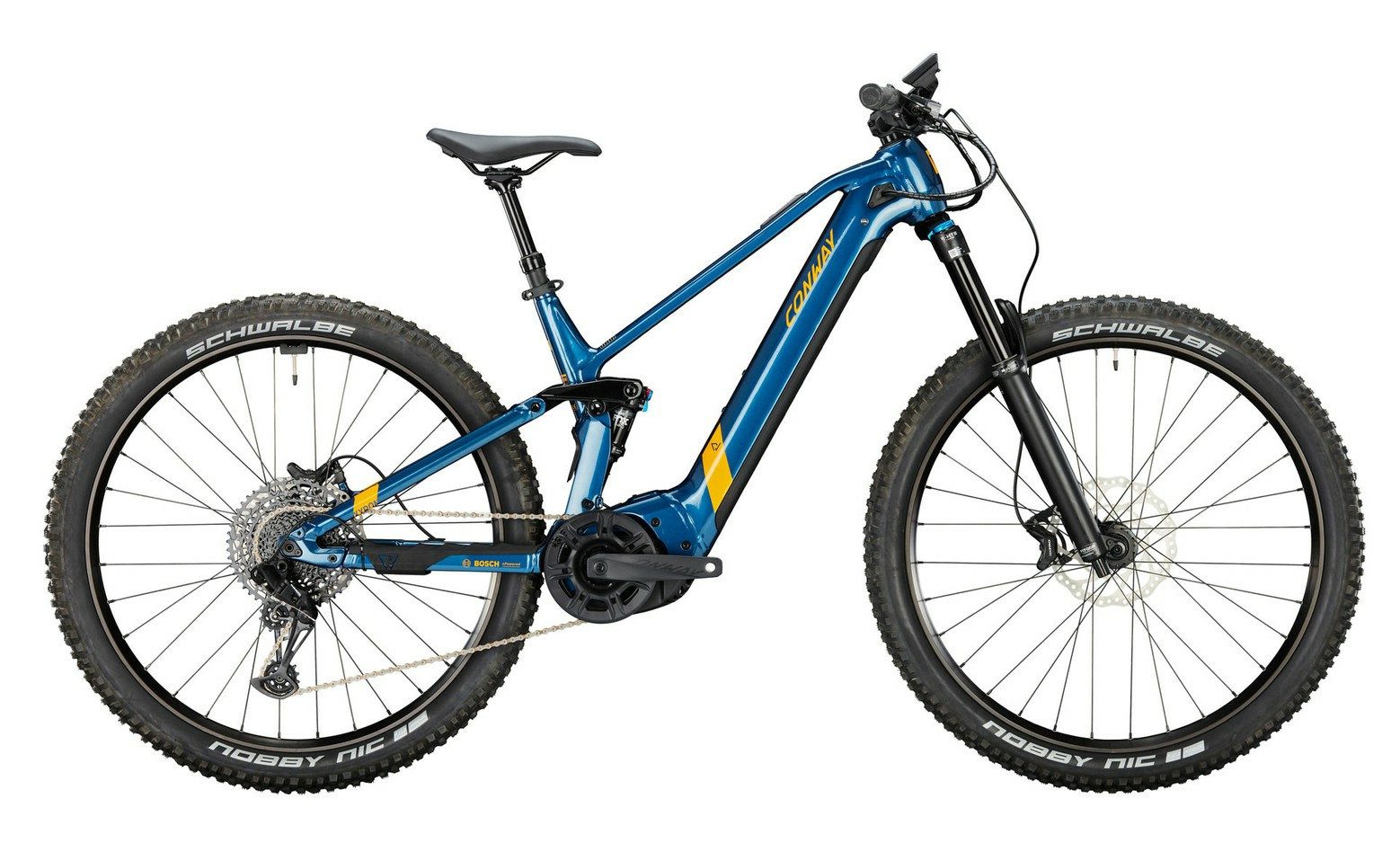 Conway E-Bike E-Mountainbike, 12 Gang SRAM SRAM "SX Eagle" Schaltwerk