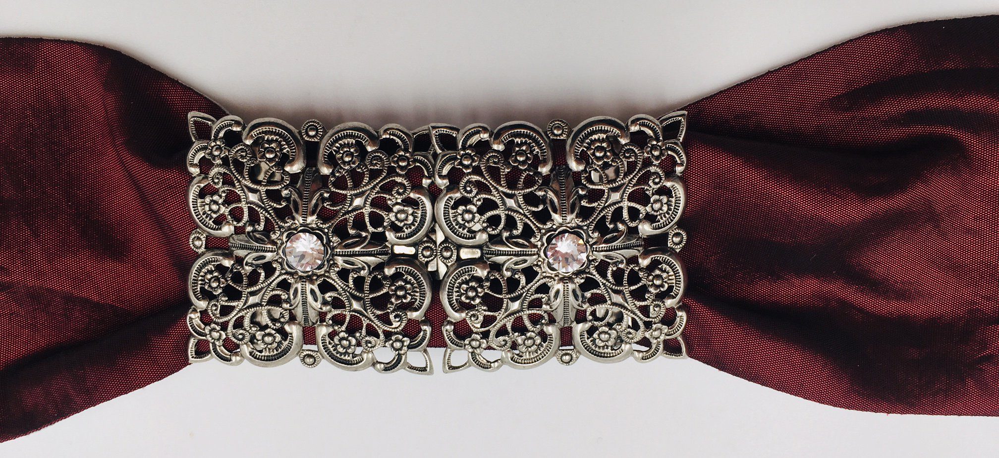 Pezzo D'oro Gürtelschnalle Schürzenschließe, Dirndlschließe, Swarovskistein günstig online kaufen