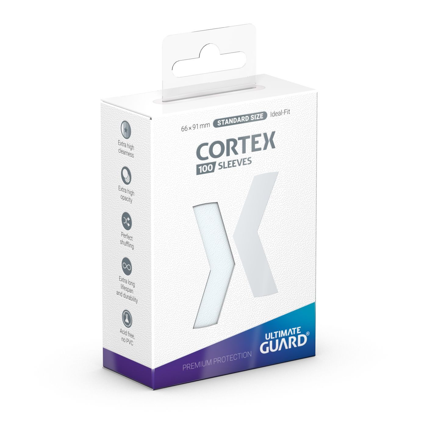 Sammelkarte Cortex Sleeves Standard Size (100) (66x91mm)