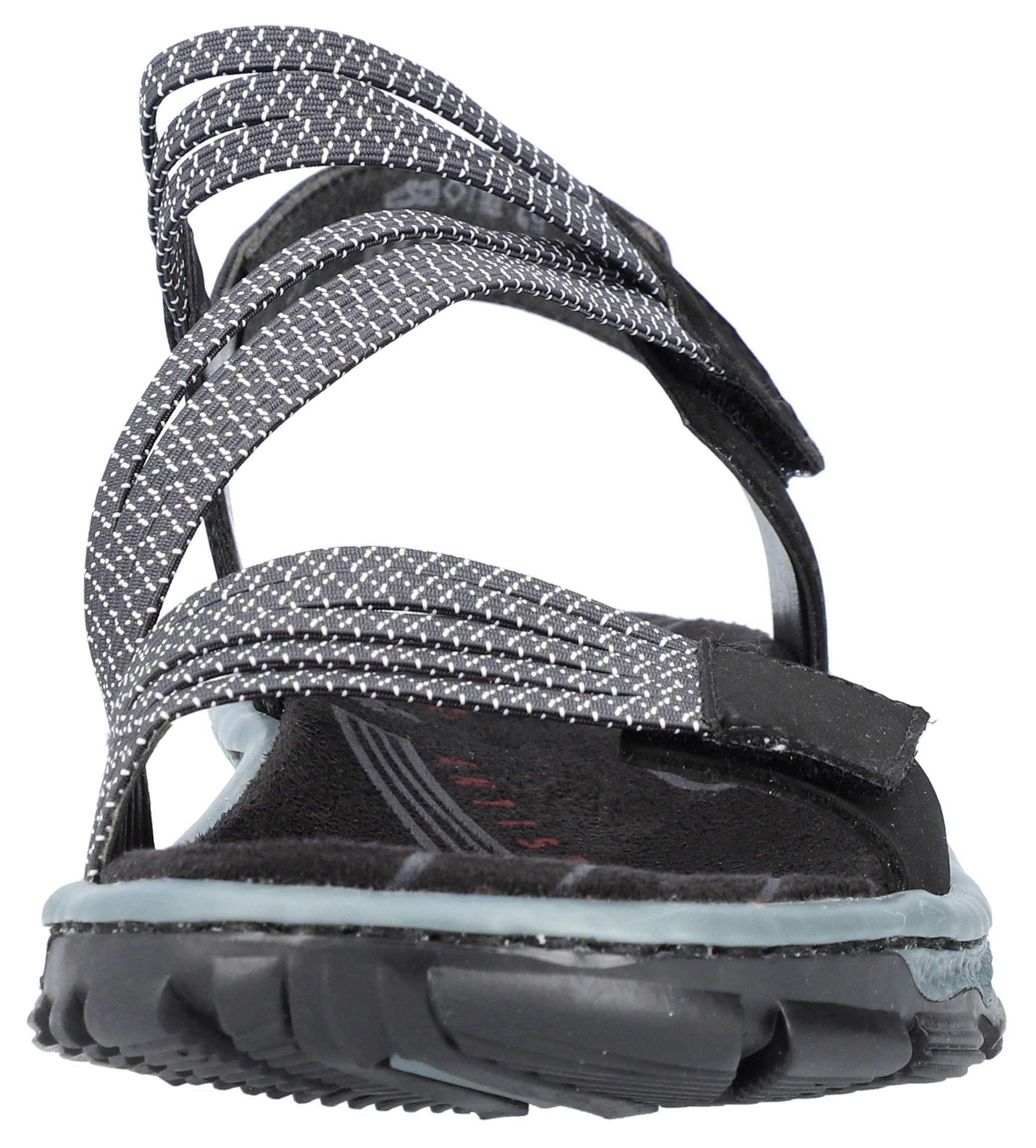 Rieker Riemchensandale, Sommerschuh, Sandalette, Klettschuh, in sportiver Optik