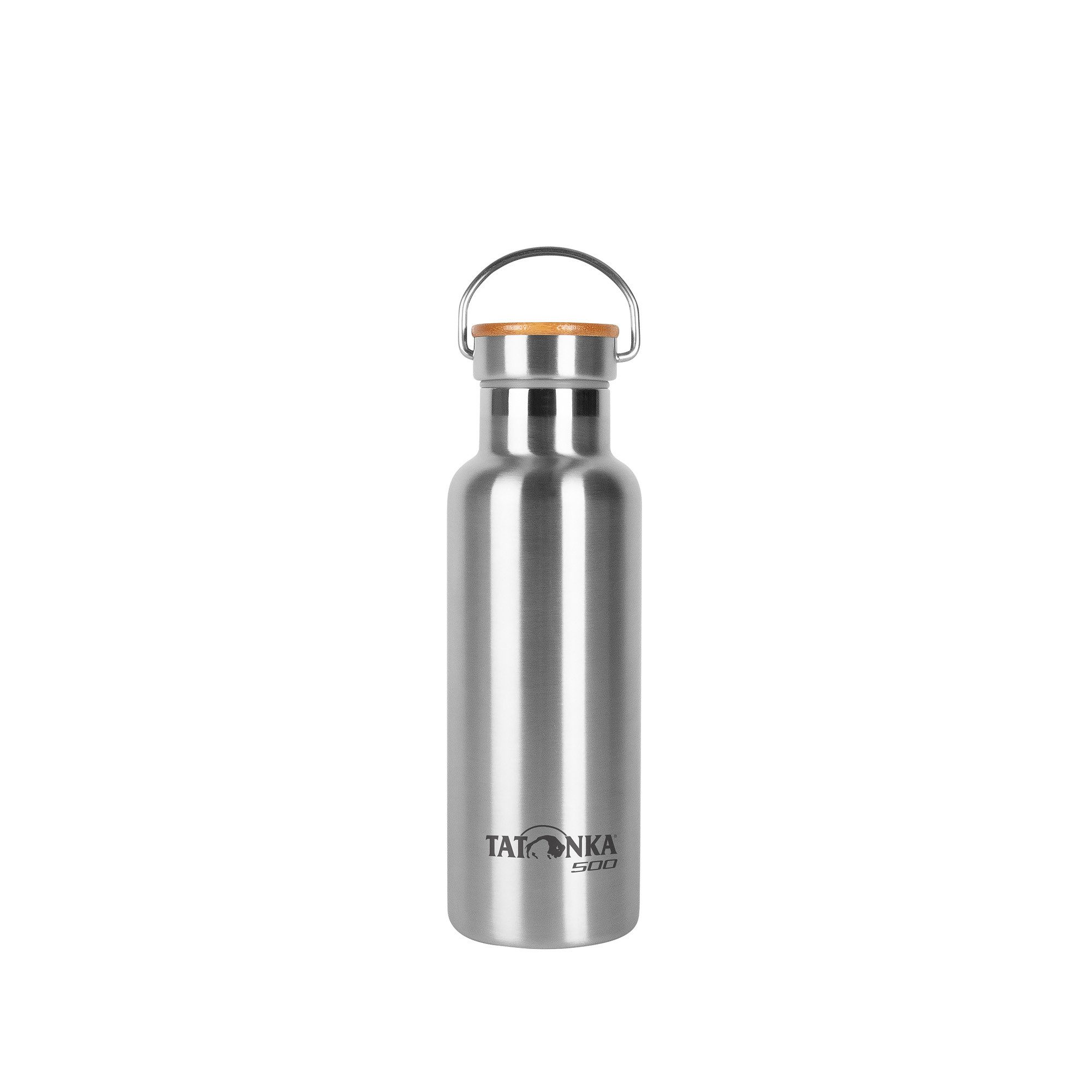 TATONKA® Isolierflasche Hot + Cold Stuff Bamboo Lid 500 Isolierflasche