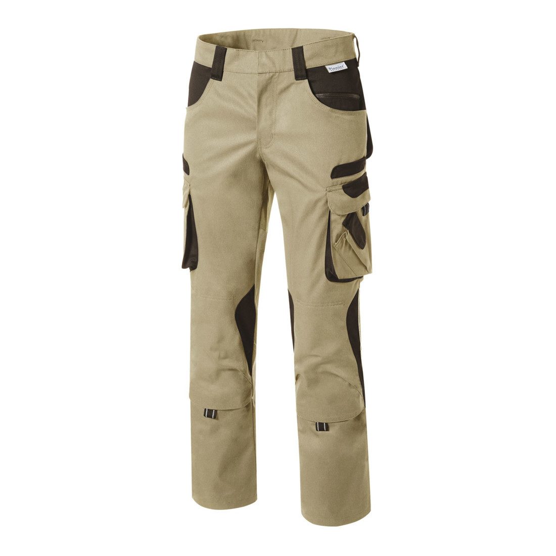 PIONIER WORKWEAR 3/4-Hose Pionier Bundhose Damen TOOLS, 285 g/m², beige/braun, Gr. 46