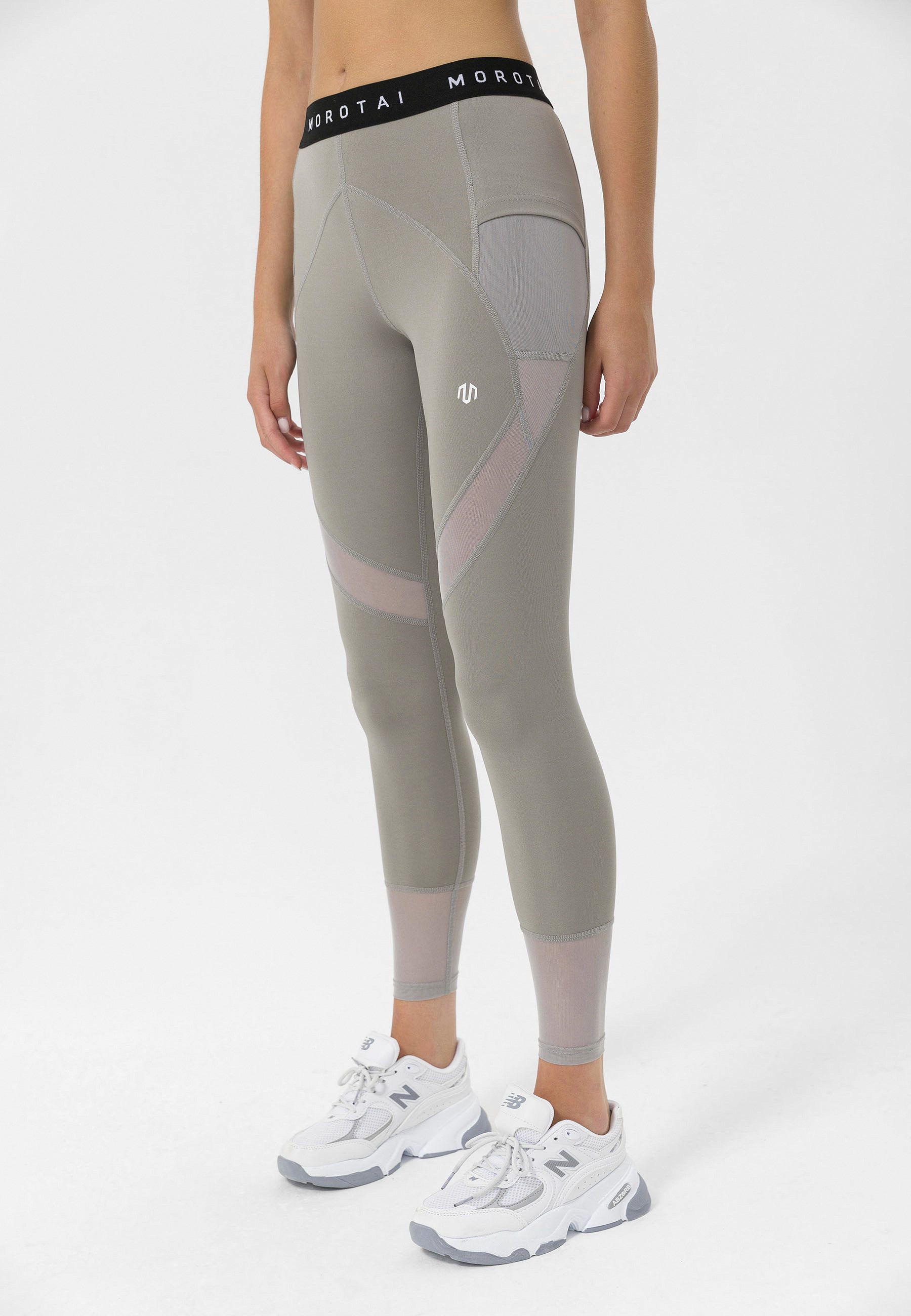 Morotai Leggings MOROTAI Damen Morotai Mesh Performance Tights (1-tlg)