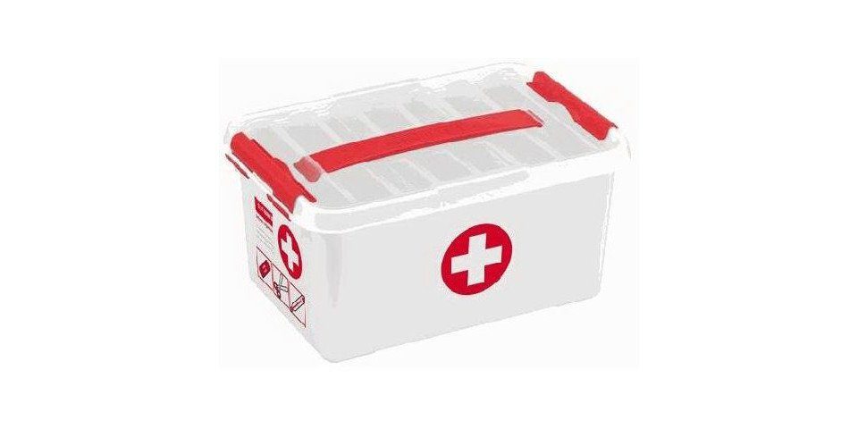 Sunware Aufbewahrungsbox Sunware ErsteHilfe-Box inklusive Deckel günstig online kaufen