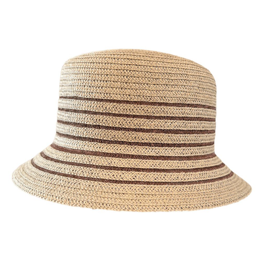 Mayser Strohhut Mayser Glocke Susanne Stripes