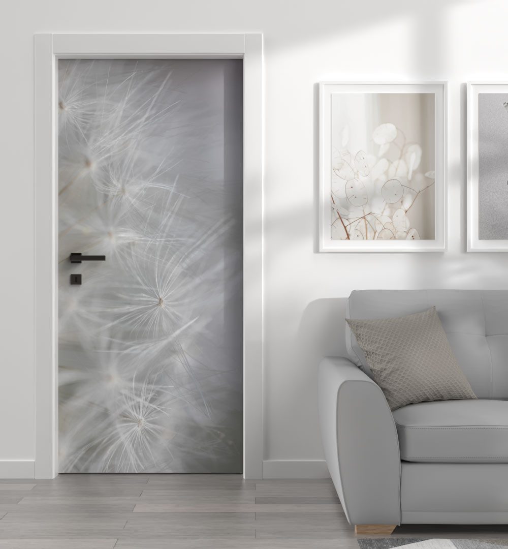 MyMaxxi Dekorationsfolie Türtapete Türposter selbstklebend Helle Pusteblume günstig online kaufen