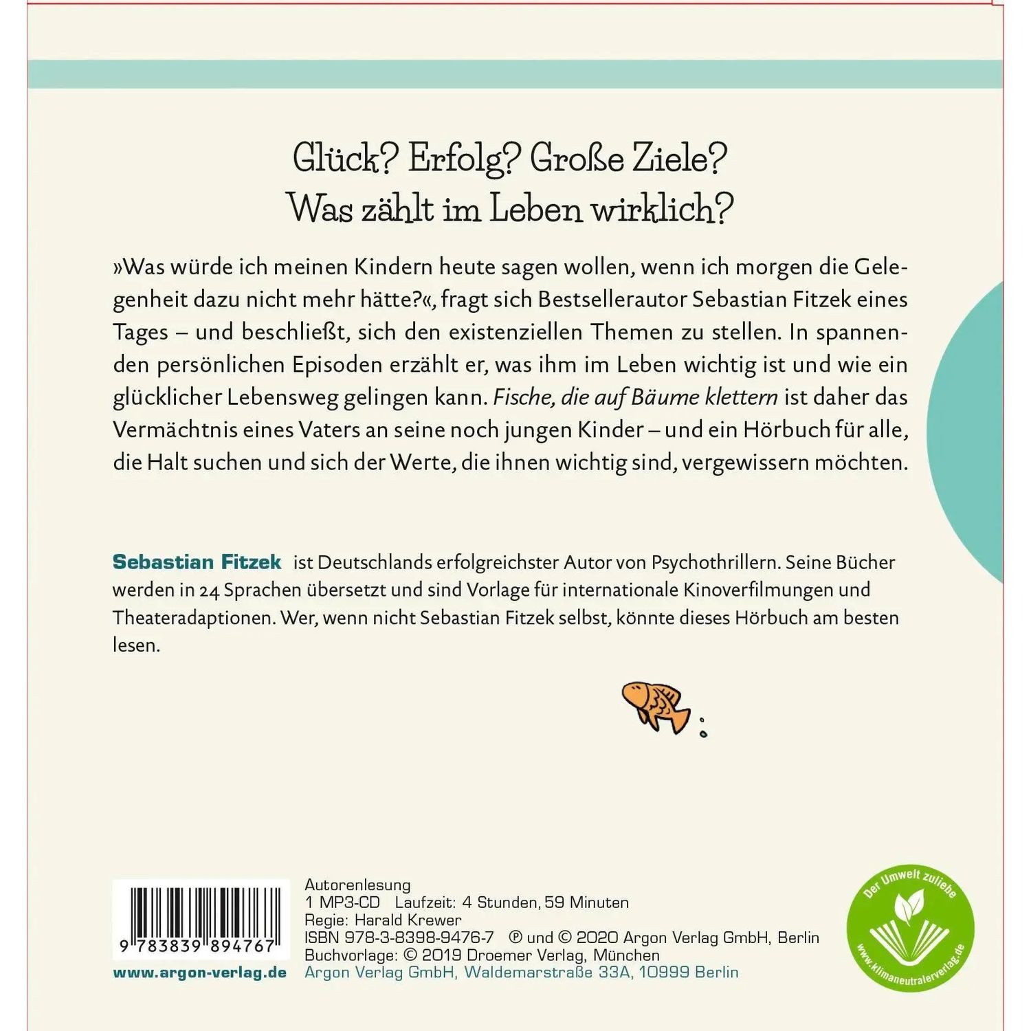 Argon Verlag Hörspiel Fische, die auf Bäume klettern