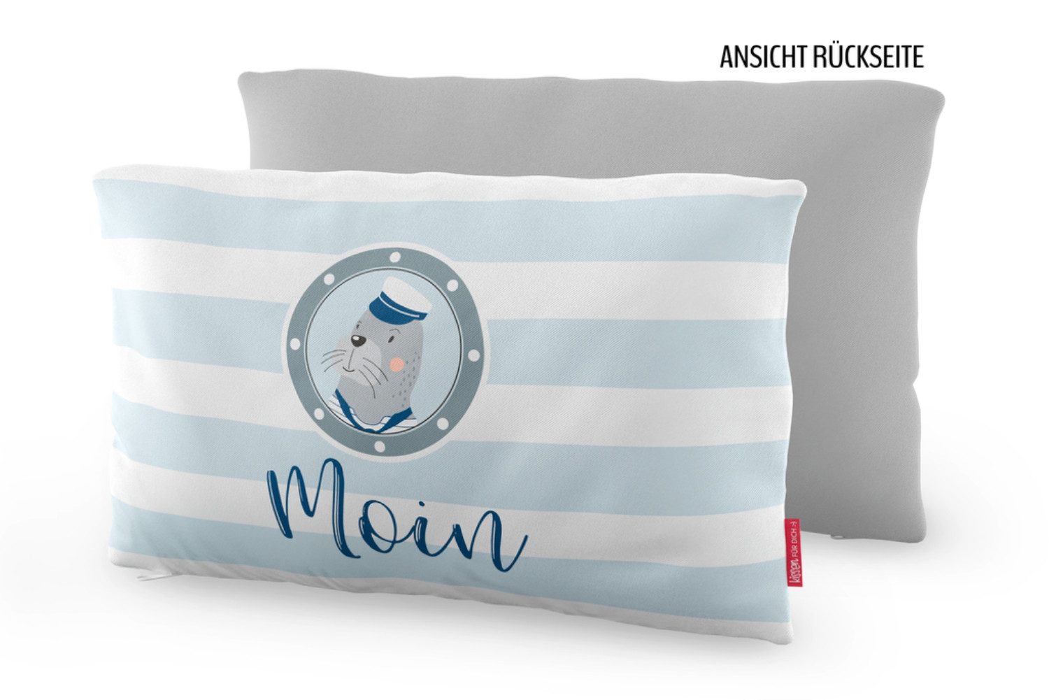 La Vida Geschenk für Dich Dekokissen La Vida Dekokissen, maritim, Moin, Kissenhülle mit Füllung