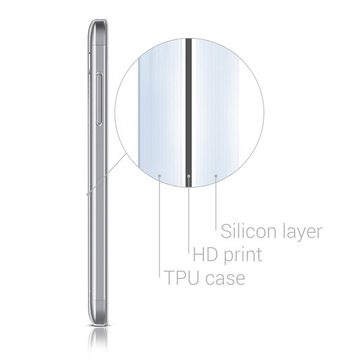 kwmobile Handyhülle Case für ZTE Blade V7 Lite (5), Hülle Silikon transparent - Silikonhülle