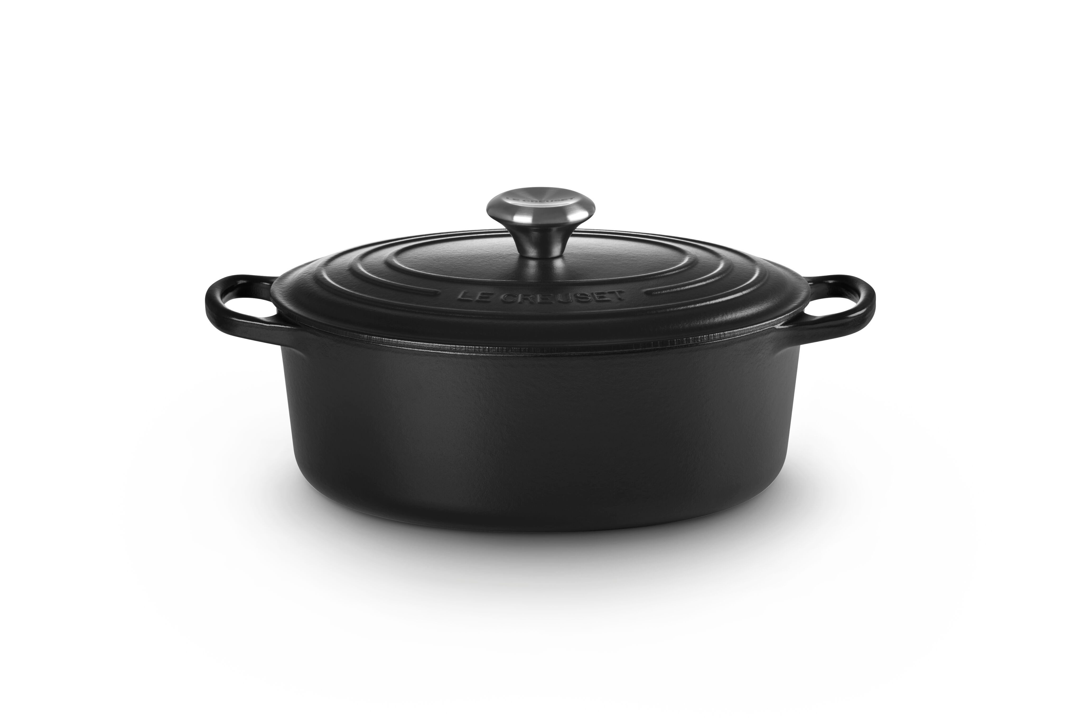 LE CREUSET Bräter Gusseisen-Bräter mit Deckel, Oval