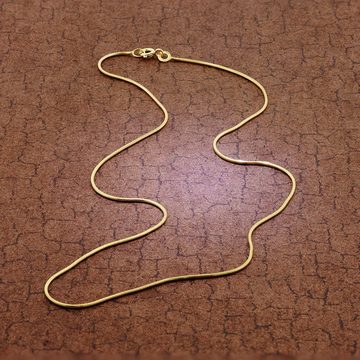 trendor Schlangenkette Feine Schlangenkette Gold 333/8K Breite 0,9 mm