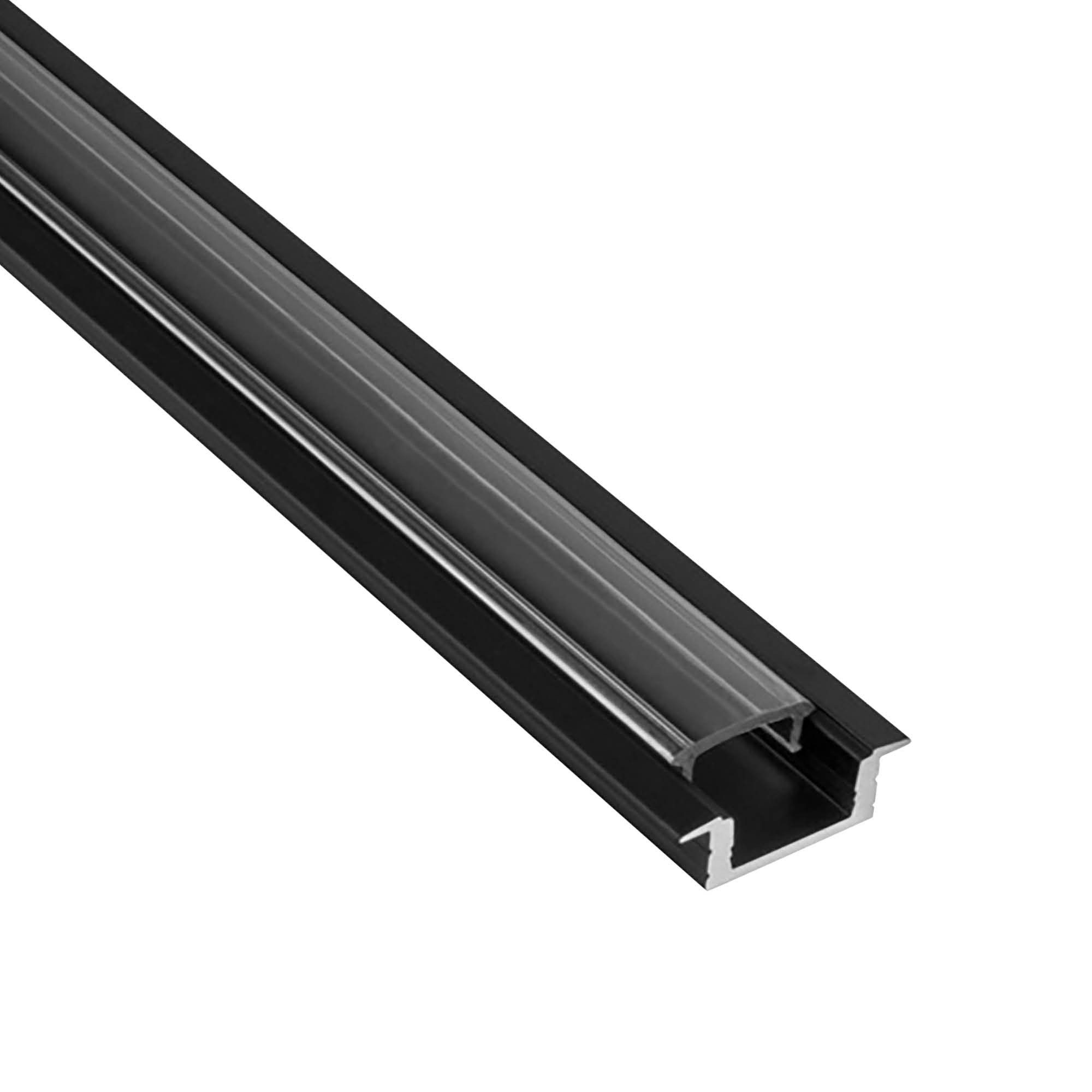 tktrading24 LED-Stripe-Profil A25 LED Profil Schwarz günstig online kaufen