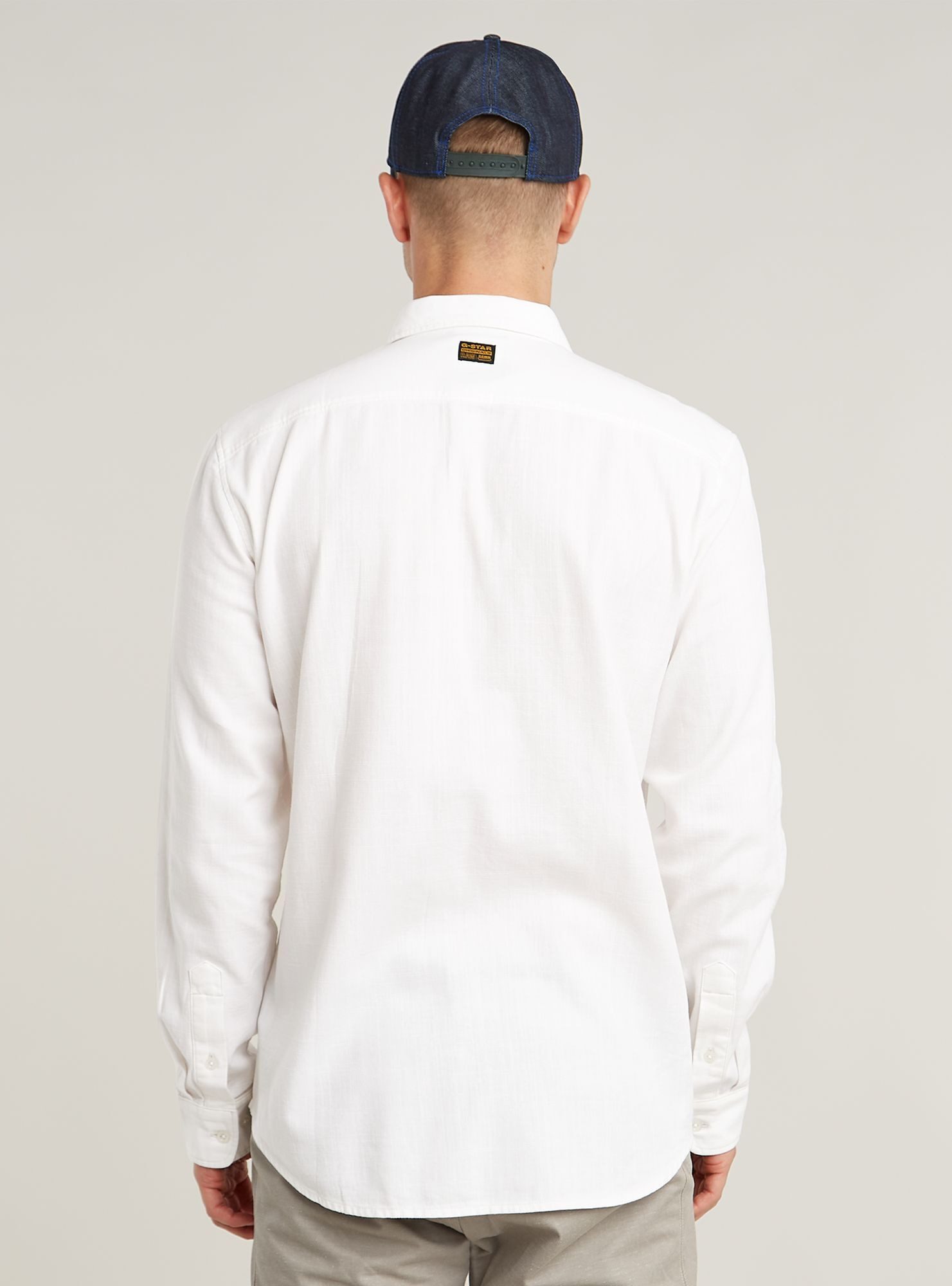 G-STAR Langarmshirt Marine Slim Hemd günstig online kaufen