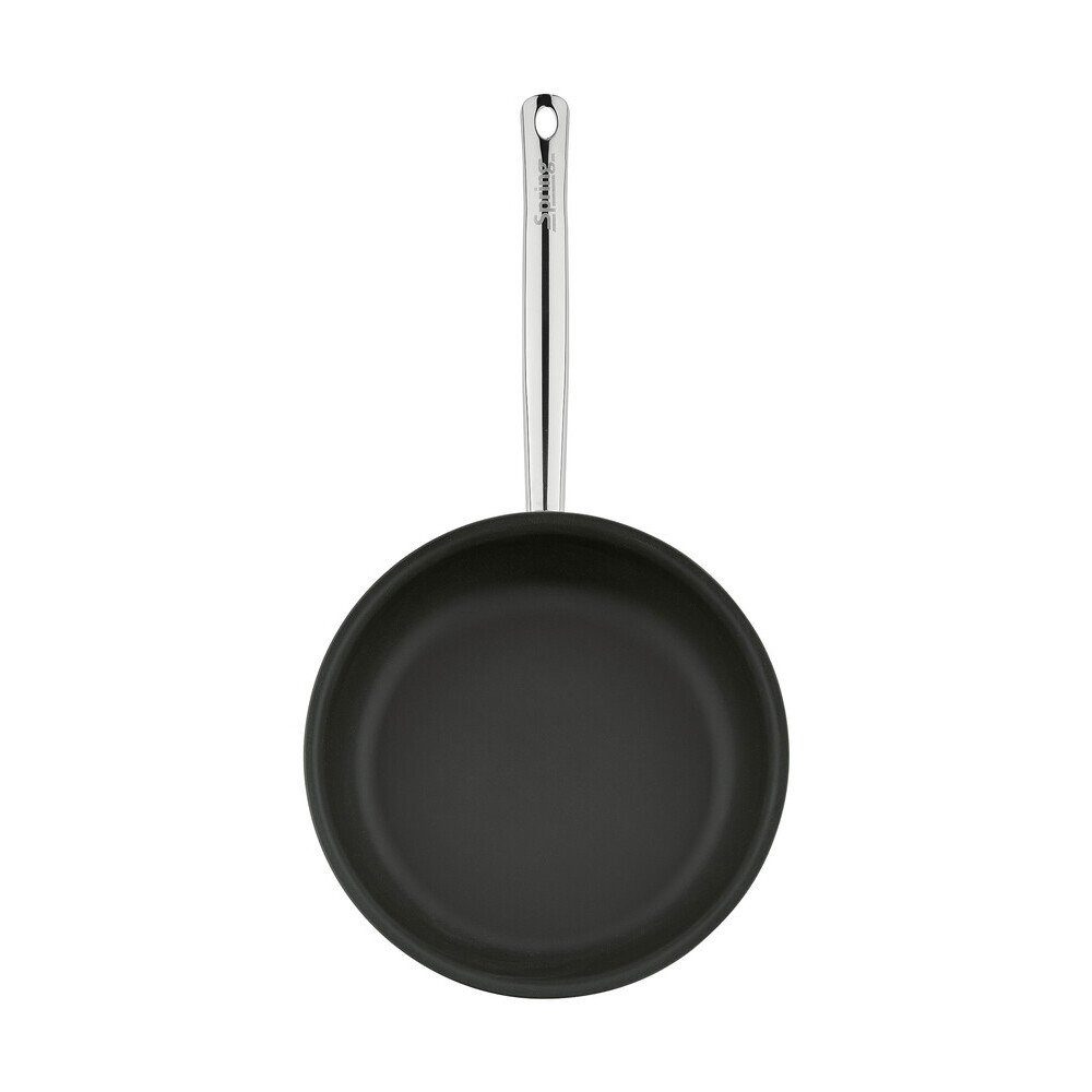 Spring Bratpfanne Bratpfanne 24 cm Brigade Ultimate, Edelstahl mit Aluminiumkern, spülmaschinenfest, Induktion, Antihaft