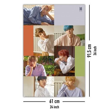 GB eye Poster BTS Poster Group Collage 61 x 91,5 cm