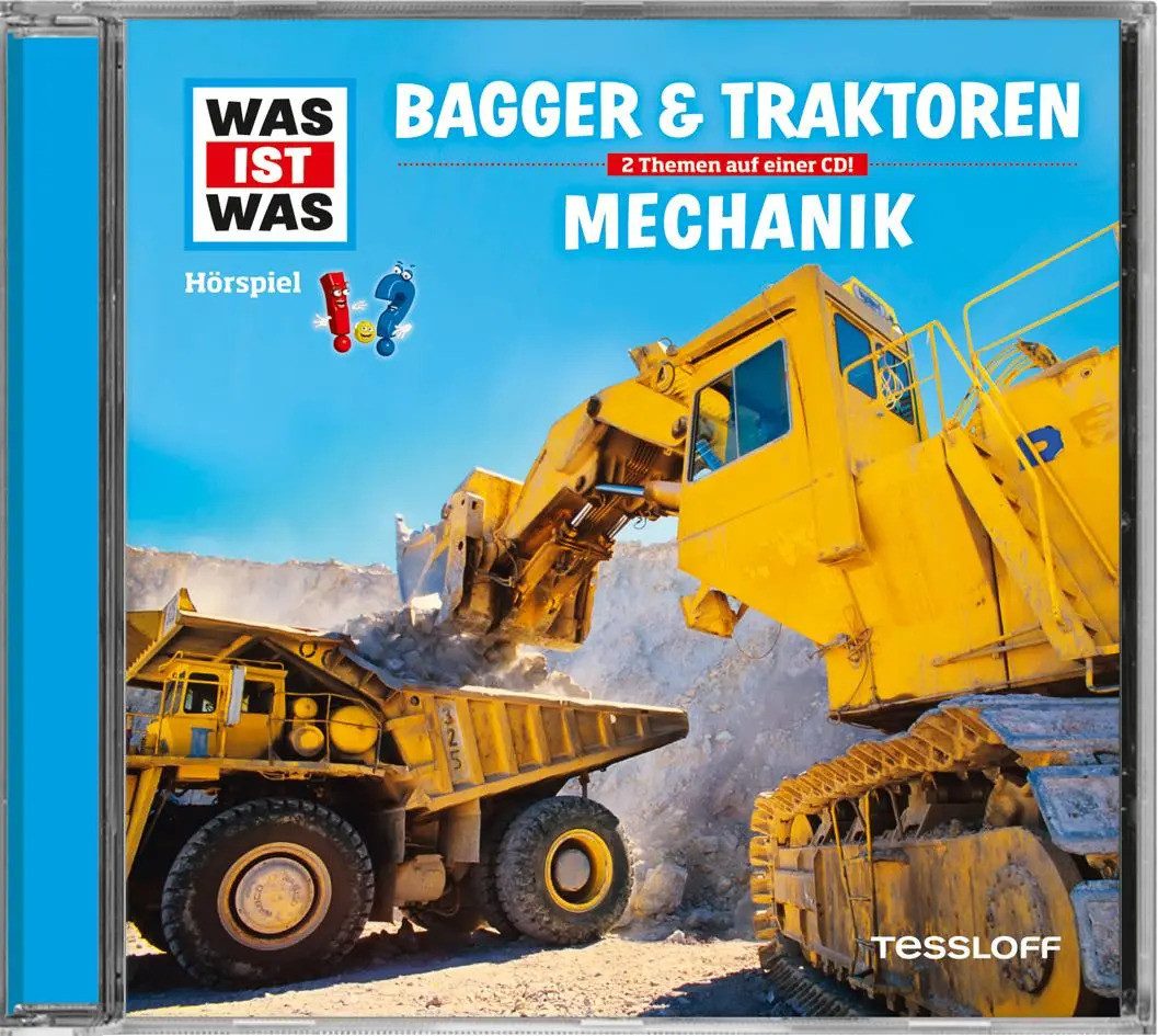 Tessloff Verlag Hörspiel Was ist was Hörspiel-CD: Bagger & Traktoren/ Mechanik