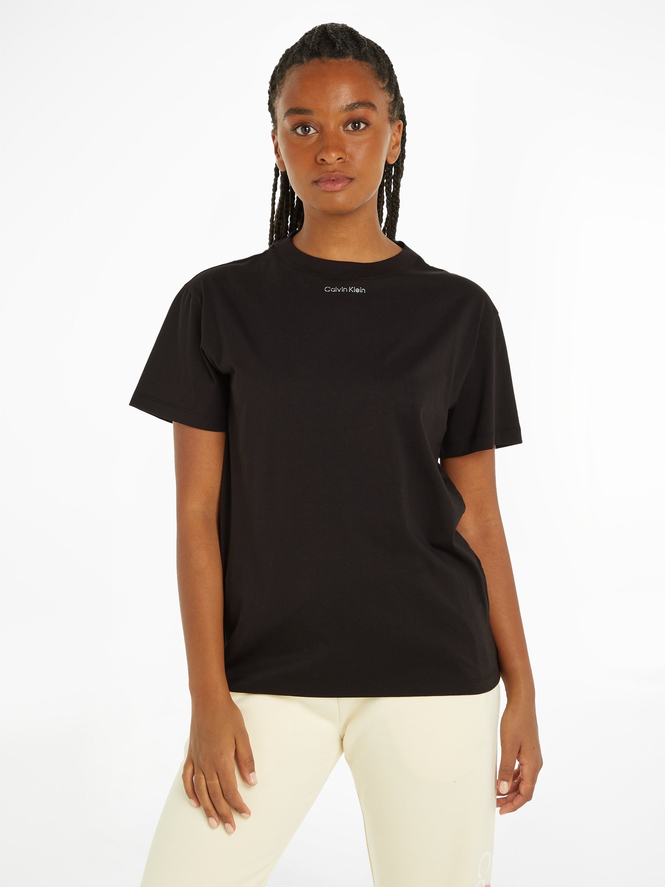 Calvin MICRO Klein T-Shirt T LOGO SHIRT METALLIC