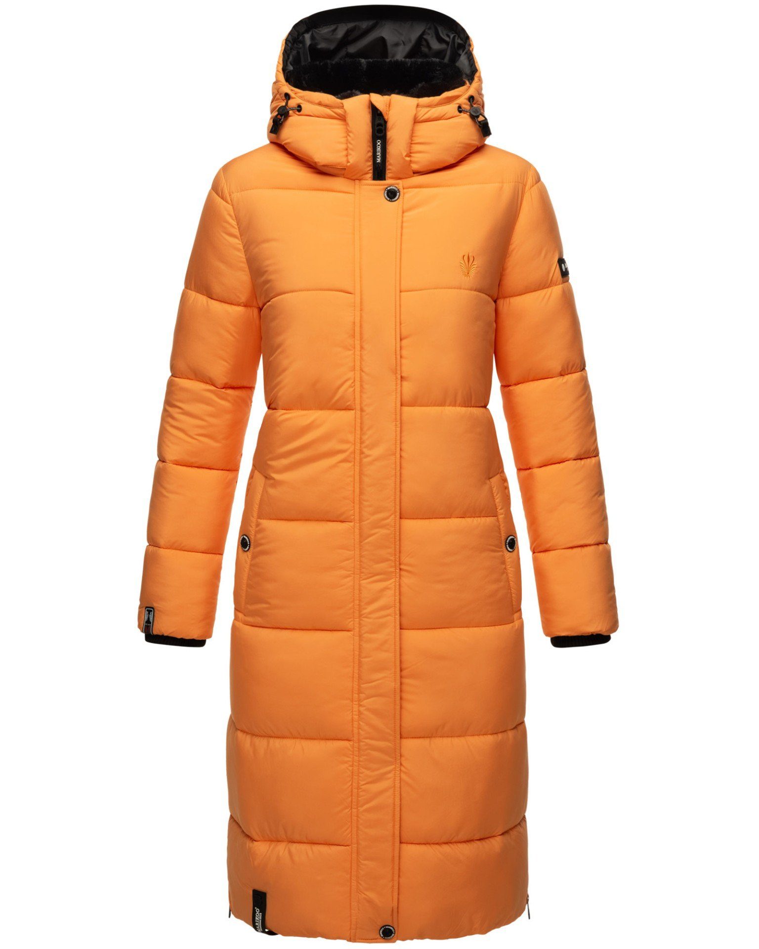 Outdoorjacke Marikoo Sorbet Apricot Reliziaa abnehmbarer mit Kapuze