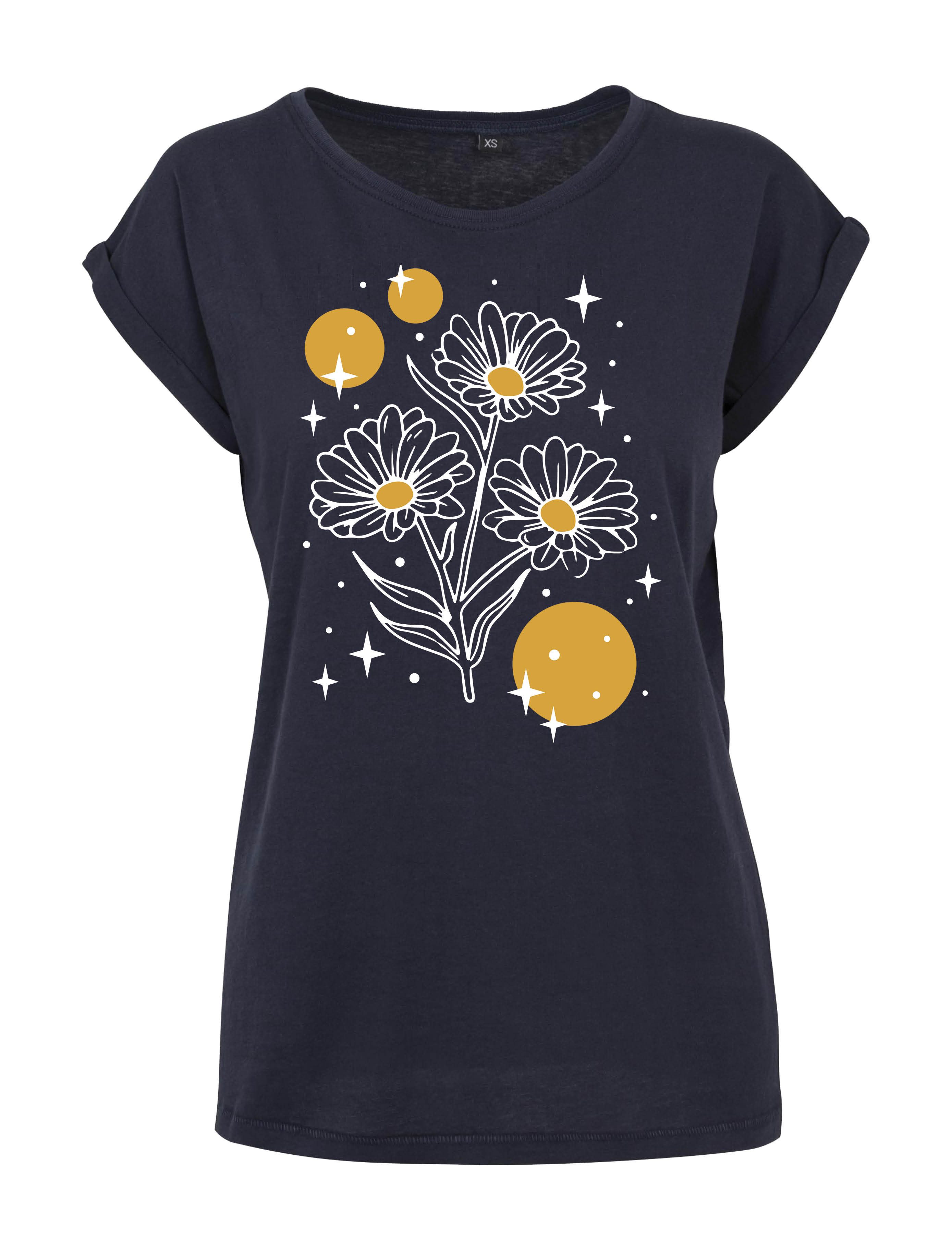 Youth Designz Print-Shirt "Sparkling Flowers" Damen günstig online kaufen