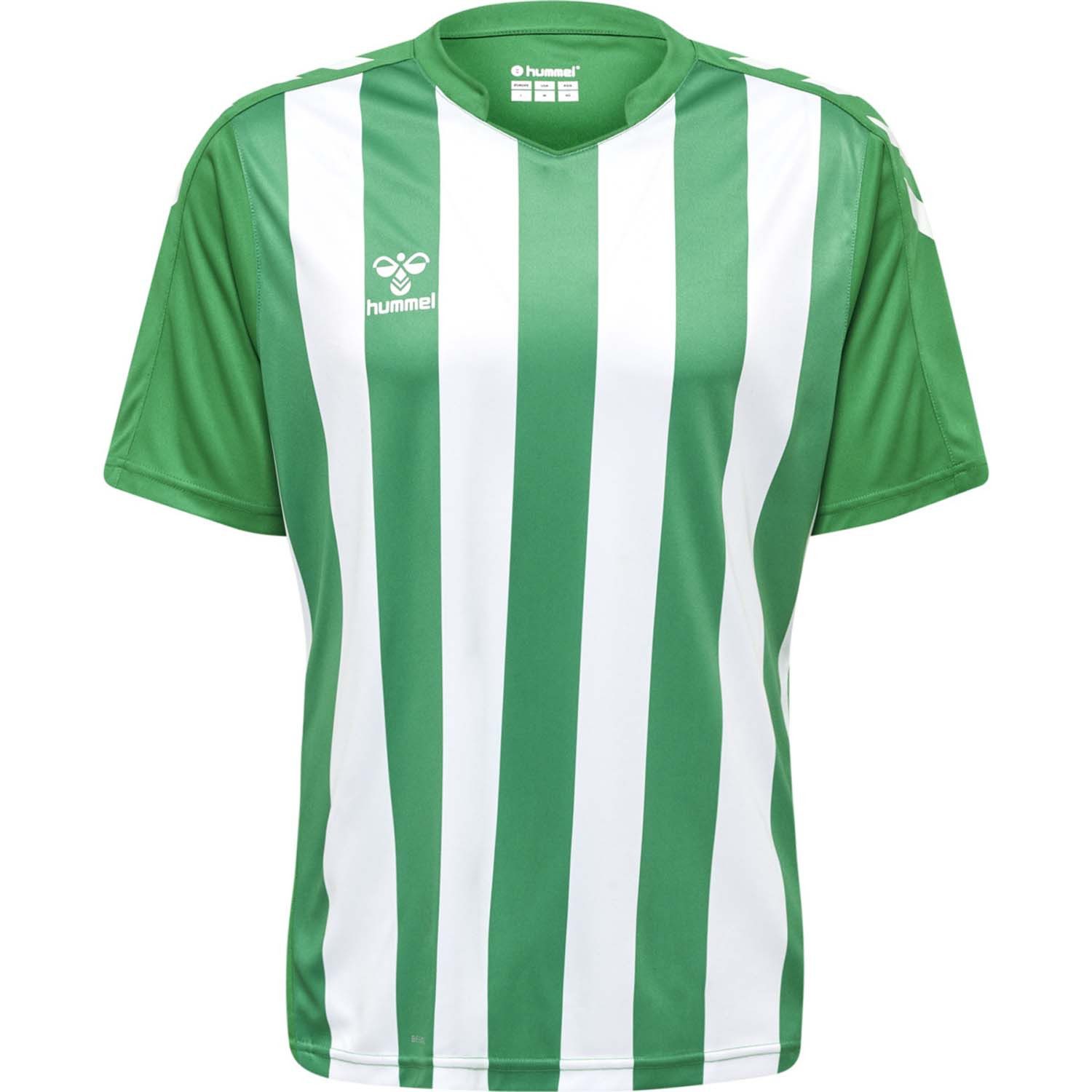 hummel Fußballtrikot Hummel Herren Trikot Core Striped XK Polo Jersey S/S 211458