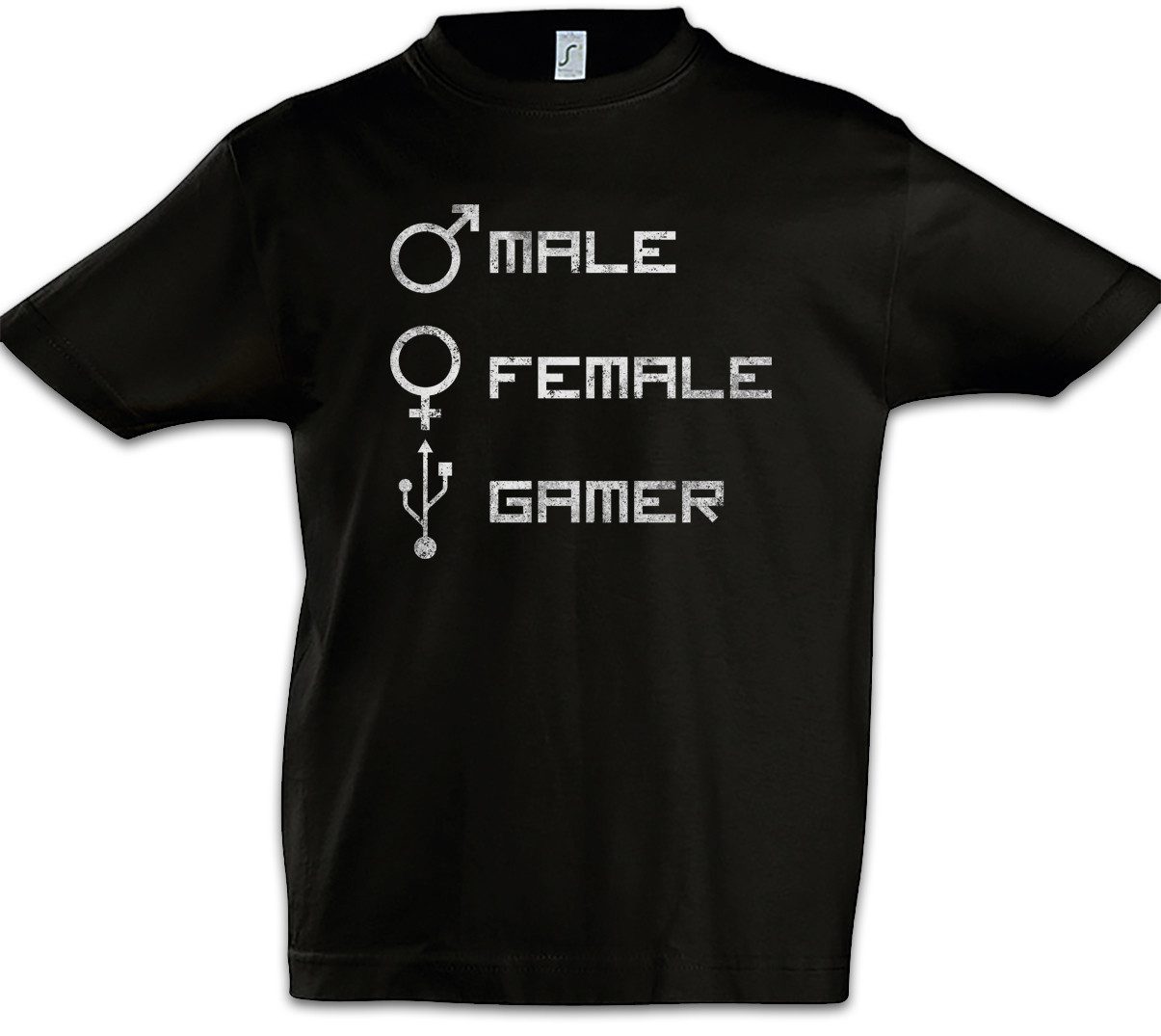 Print-Shirt Male Female Gamer Kinder T-Shirt Lvl. Lvl Gamer Games Gaming Video PC