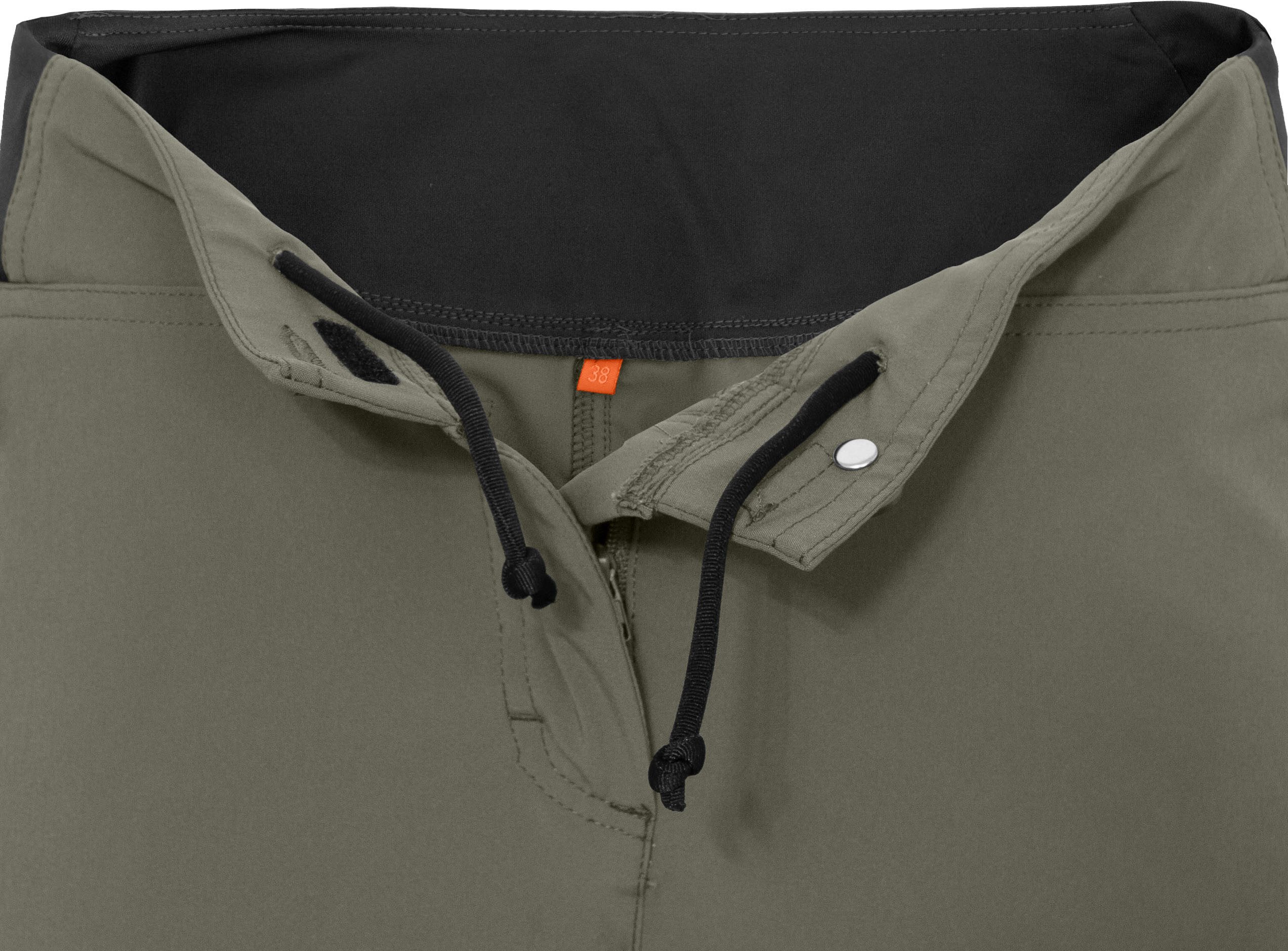 Bergson Outdoorhose AALBORG Vario 7/8 (slim) Damen 7/8 Wanderhose, recycelt, elastisch, sportlich, Normalgrößen, g