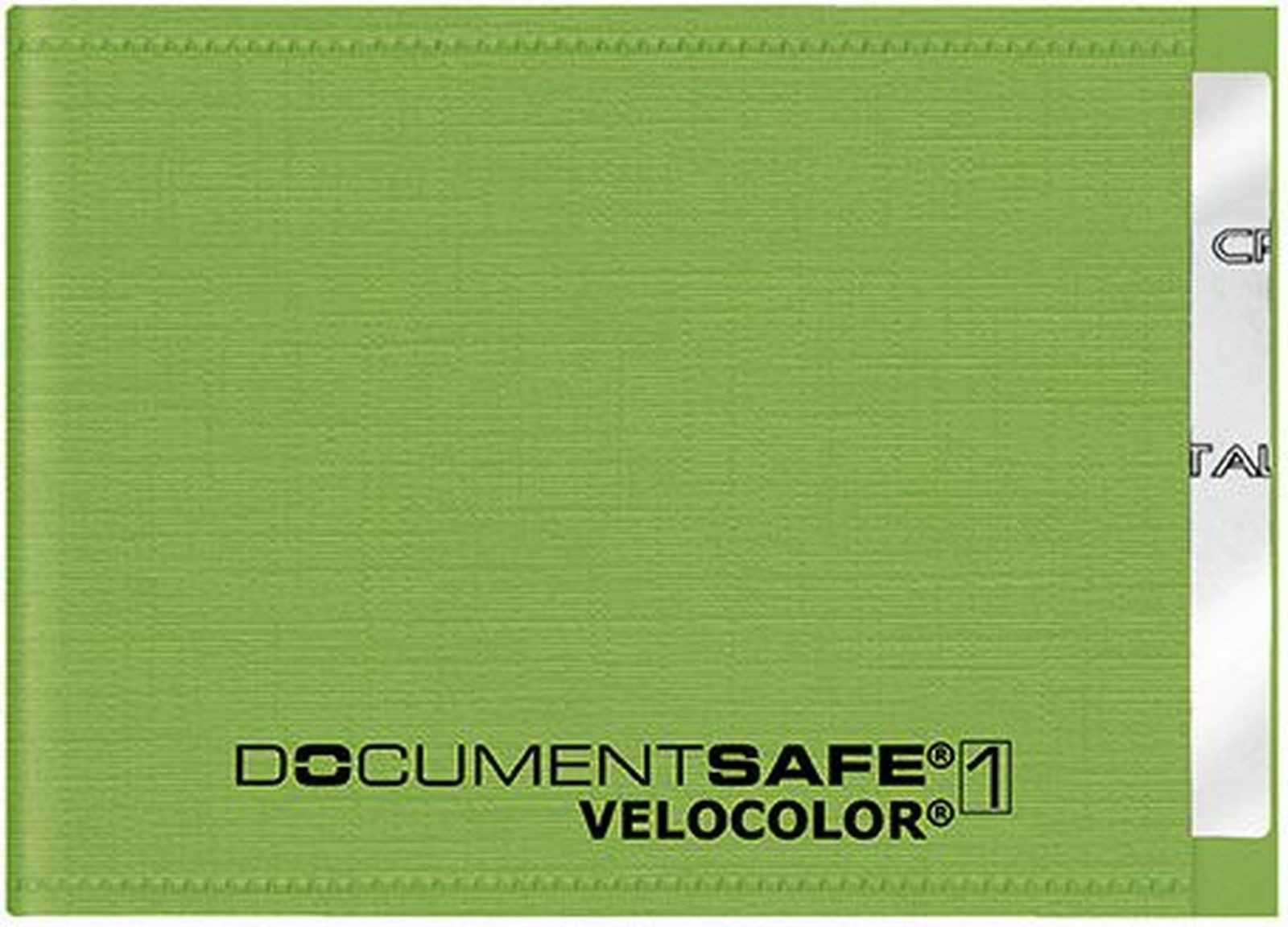 VELOFLEX Schreibgeräteetui Kartenschutzhülle Document Safe RFID mit Abschirmfolie 90x63mm grün