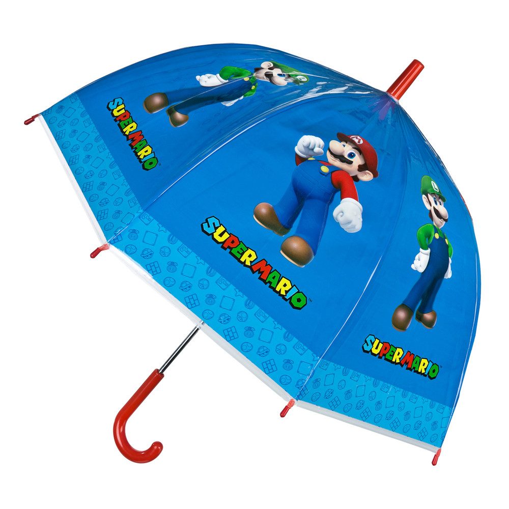 UNDERCOVER Langregenschirm Super Mario - Regenschirm - blau/rot