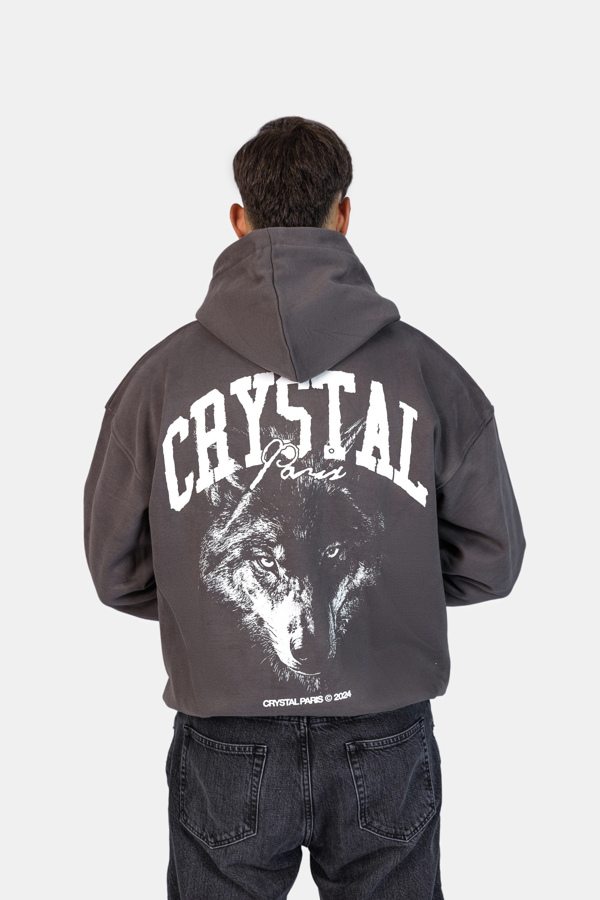 Crystal Paris Kapuzenpullover Nightwolf (1-tlg) günstig online kaufen