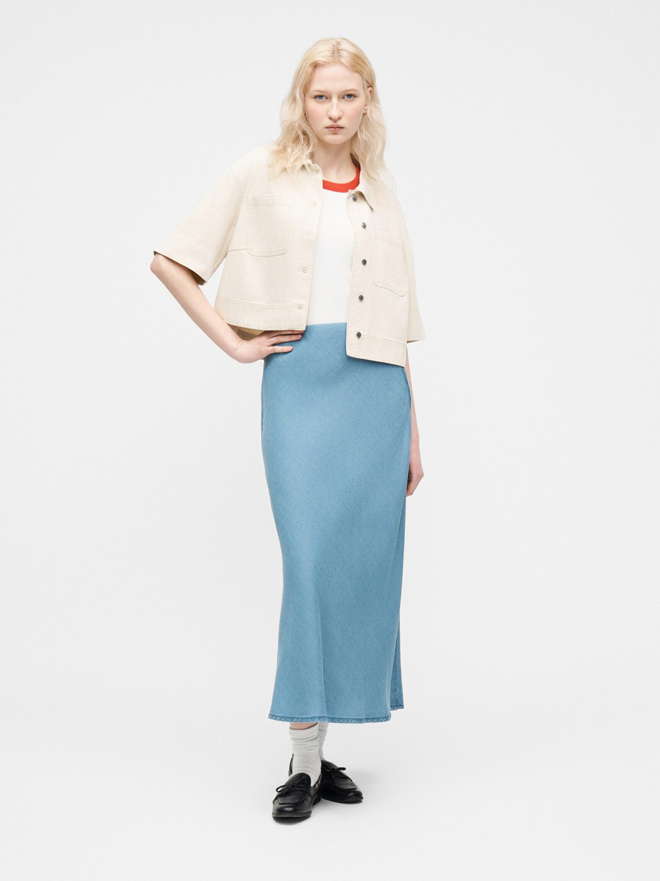 ONLY Kurzarmbluse ONLCLEO-MAISA (1-tlg) Plain/ohne Details