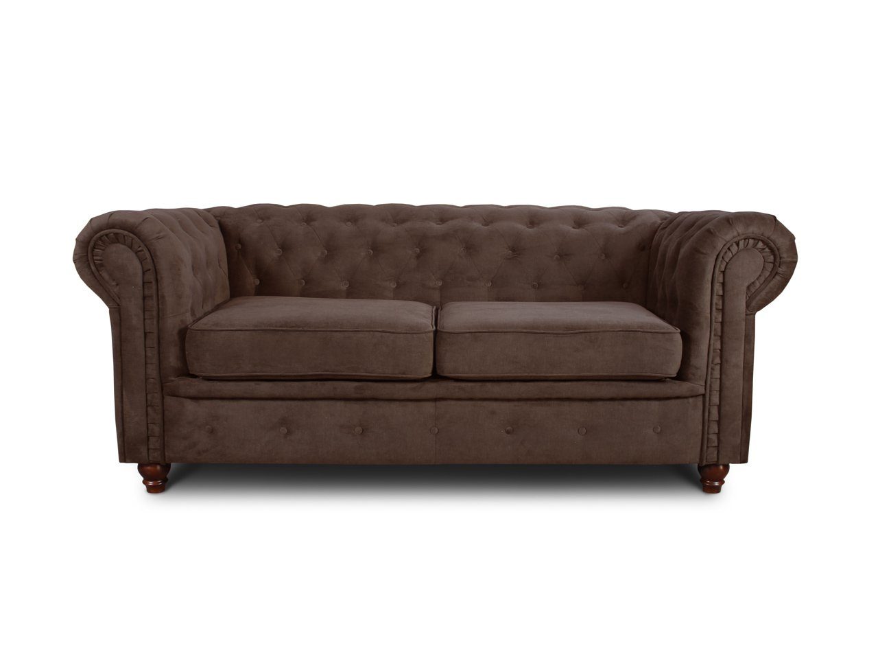 Sofnet Sofa Asti 2, Chesterfield Sofa 2-er, Sofagarnitur, Glamour Couch