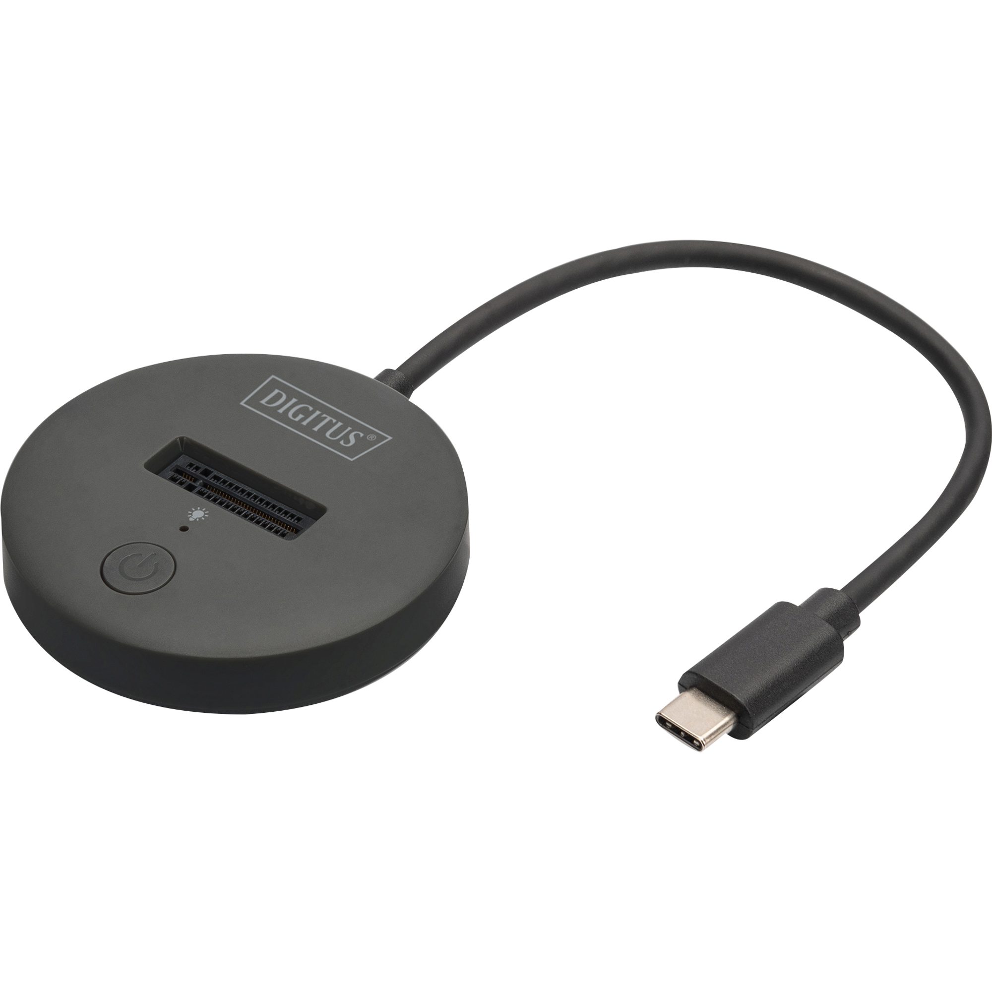 Digitus Digitus M.2 NVMe/SATA Docking Station, Dockingstation, (USB-C, M2 SSD) Audio- & Video-Adapter