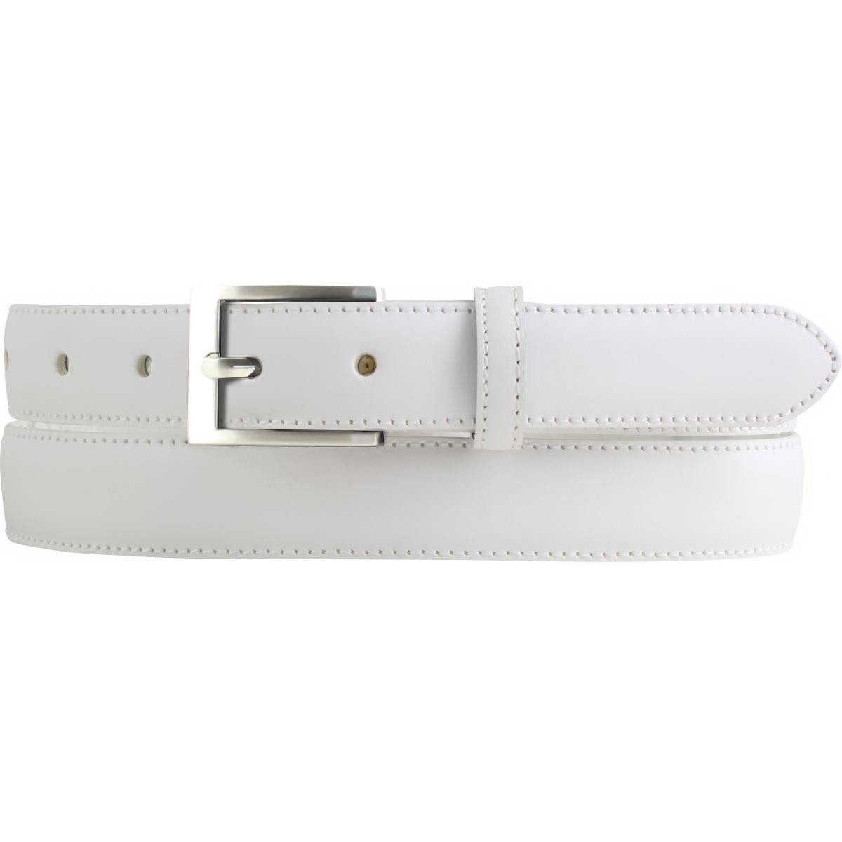 Ledergürtel Gürtel aus Vollrindleder 2,5 cm - Schmaler Gürtel für Herren und Damen