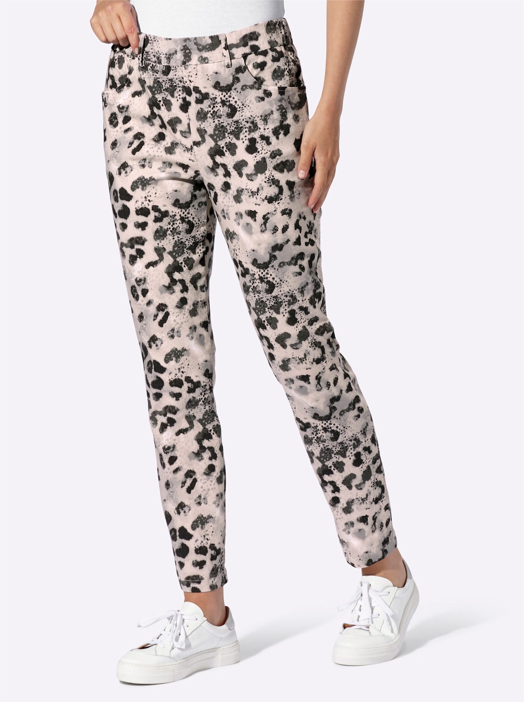 heine Jerseyhose Druck-Hose normal günstig online kaufen